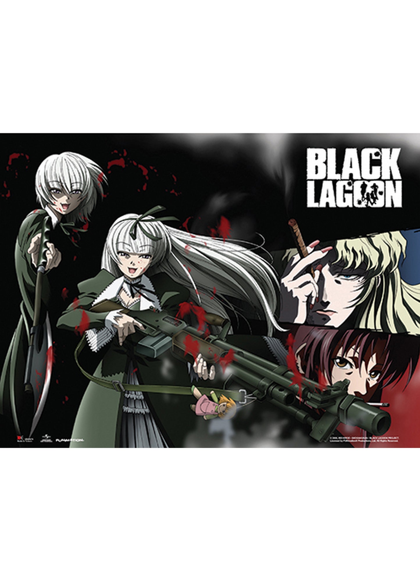 Black Lagoon - Hansel & Gretel Wall Scroll 31"W x 43"H