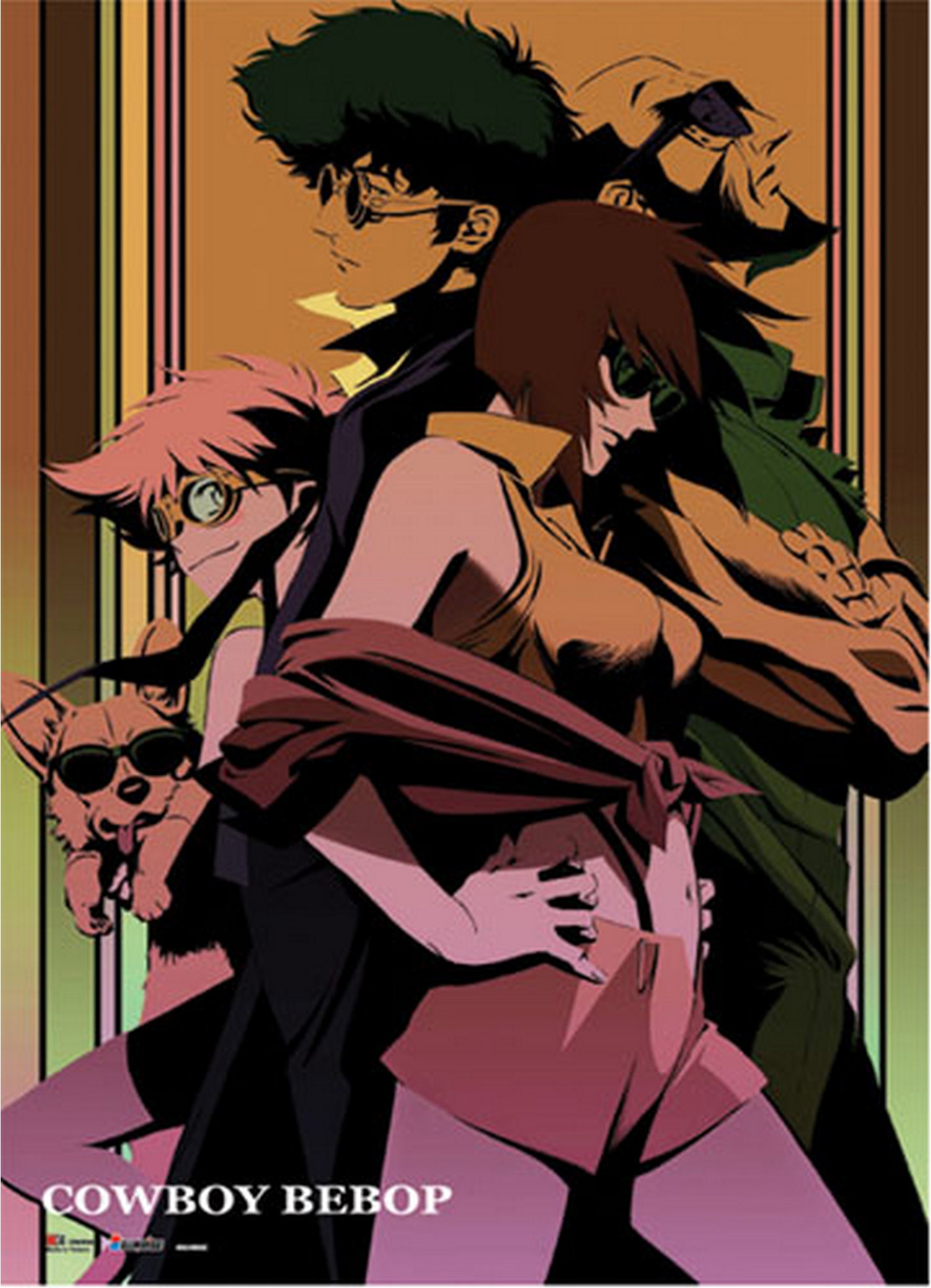 Cowboy Bebop - Group Wall Scroll 31"W x 43"H