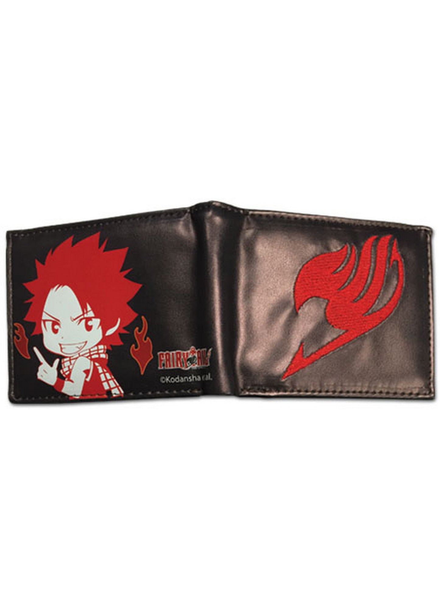 Fairy Tail - SD Natsu Dragneel And Logo Bi-Fold Wallet