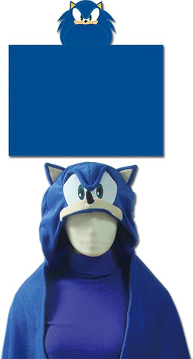 Sonic The Hedgehog - Sonic The Hedgehog Hoodie Blanket