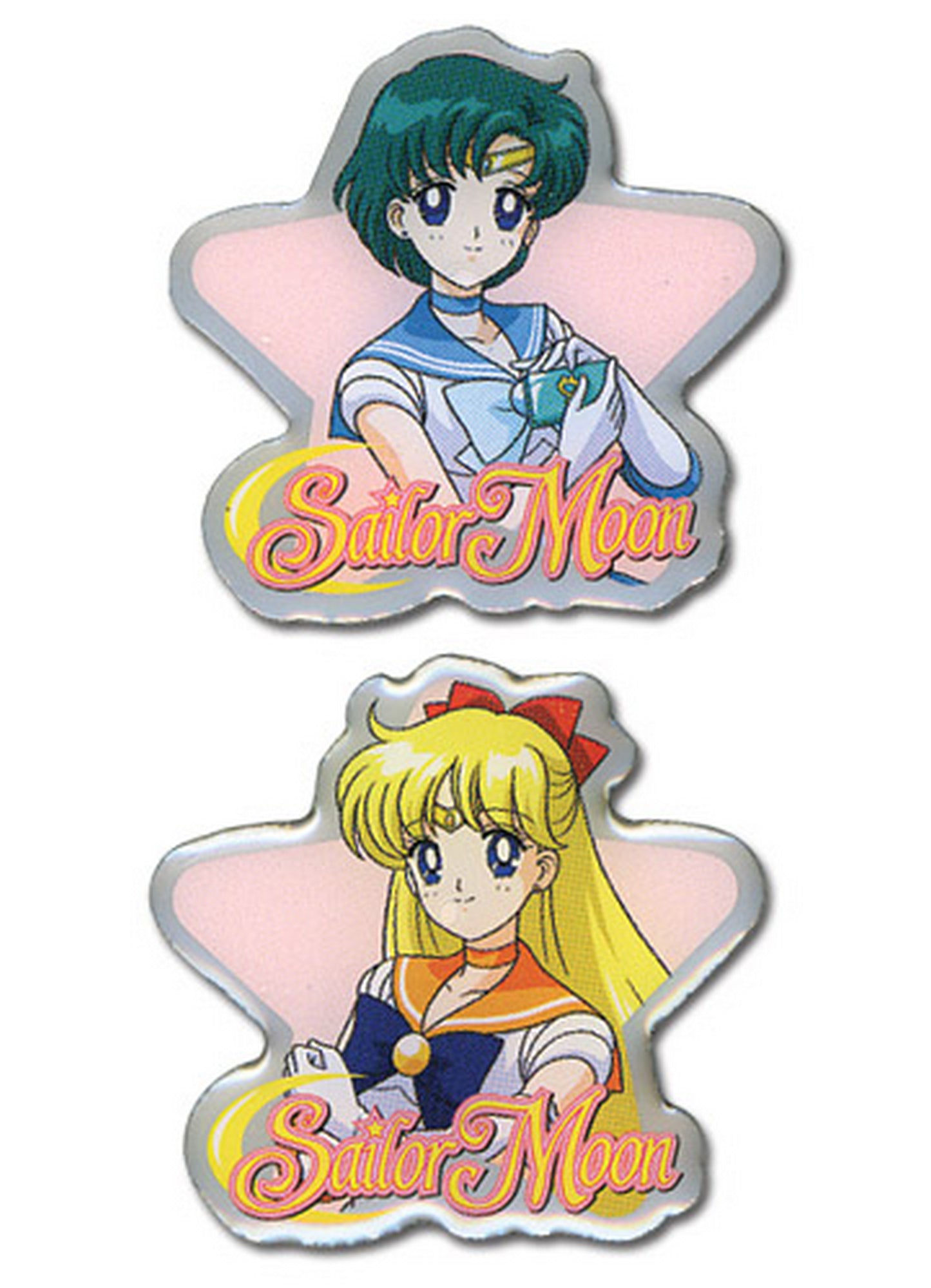 Sailor Moon - Sailor Mercury & Sailor Venus Pin Set