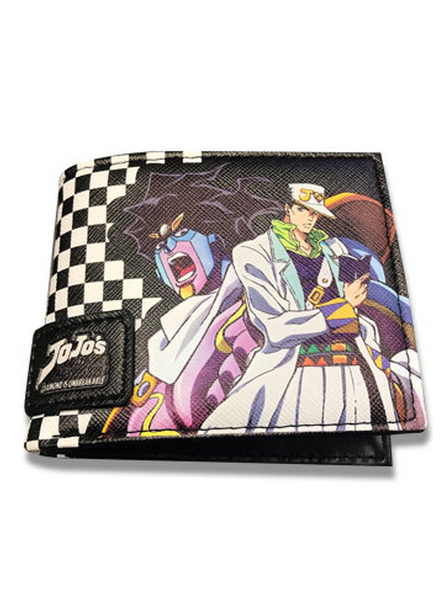 Jojos Bizarre Adventure - Diamond Is Unbreakable Jotaro Kujo Bi-Fold Wallet