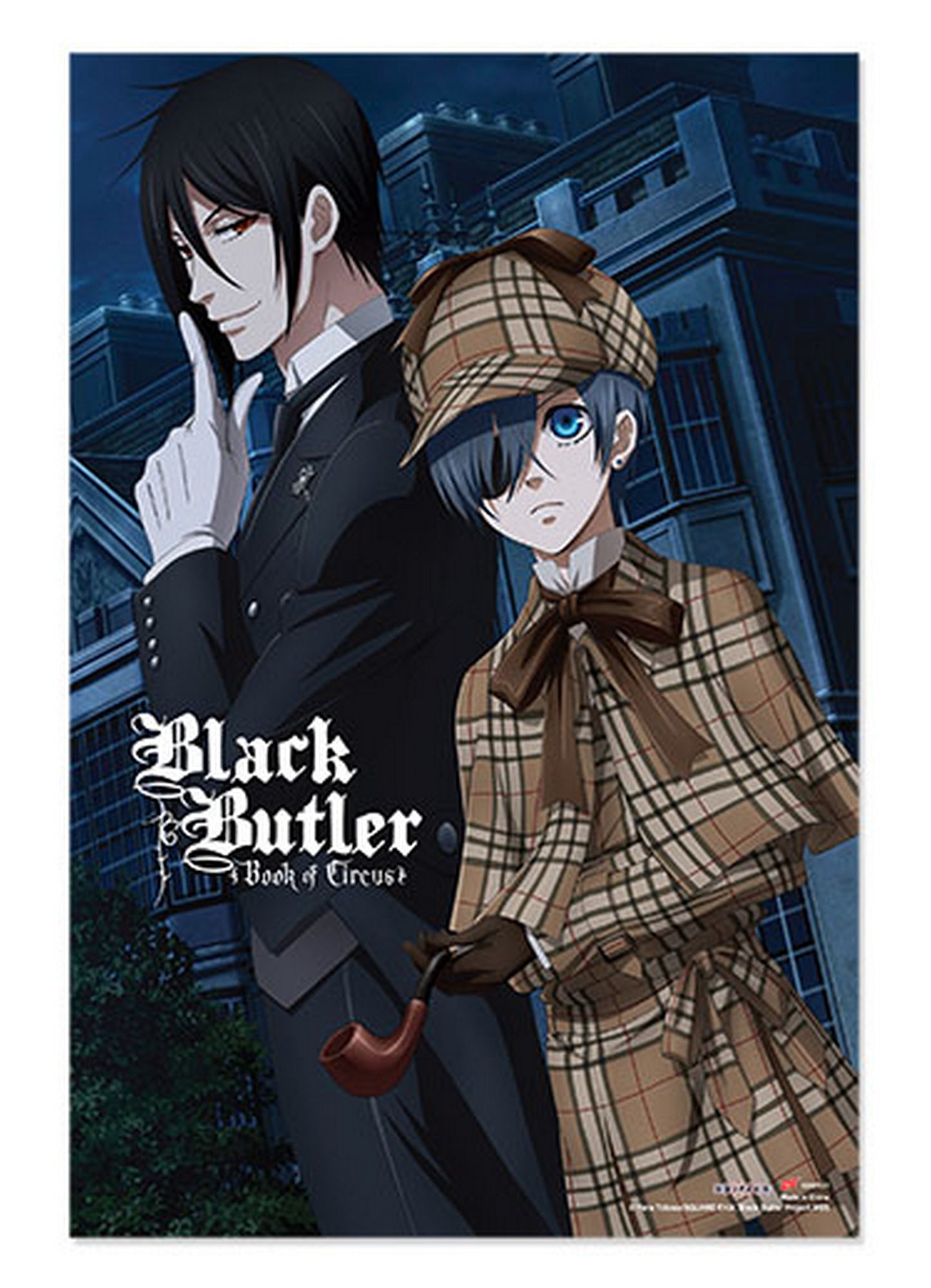 Black Butler Book Of Circus - Sebastian Michaelis Ciel Phantomhive Paper Poster