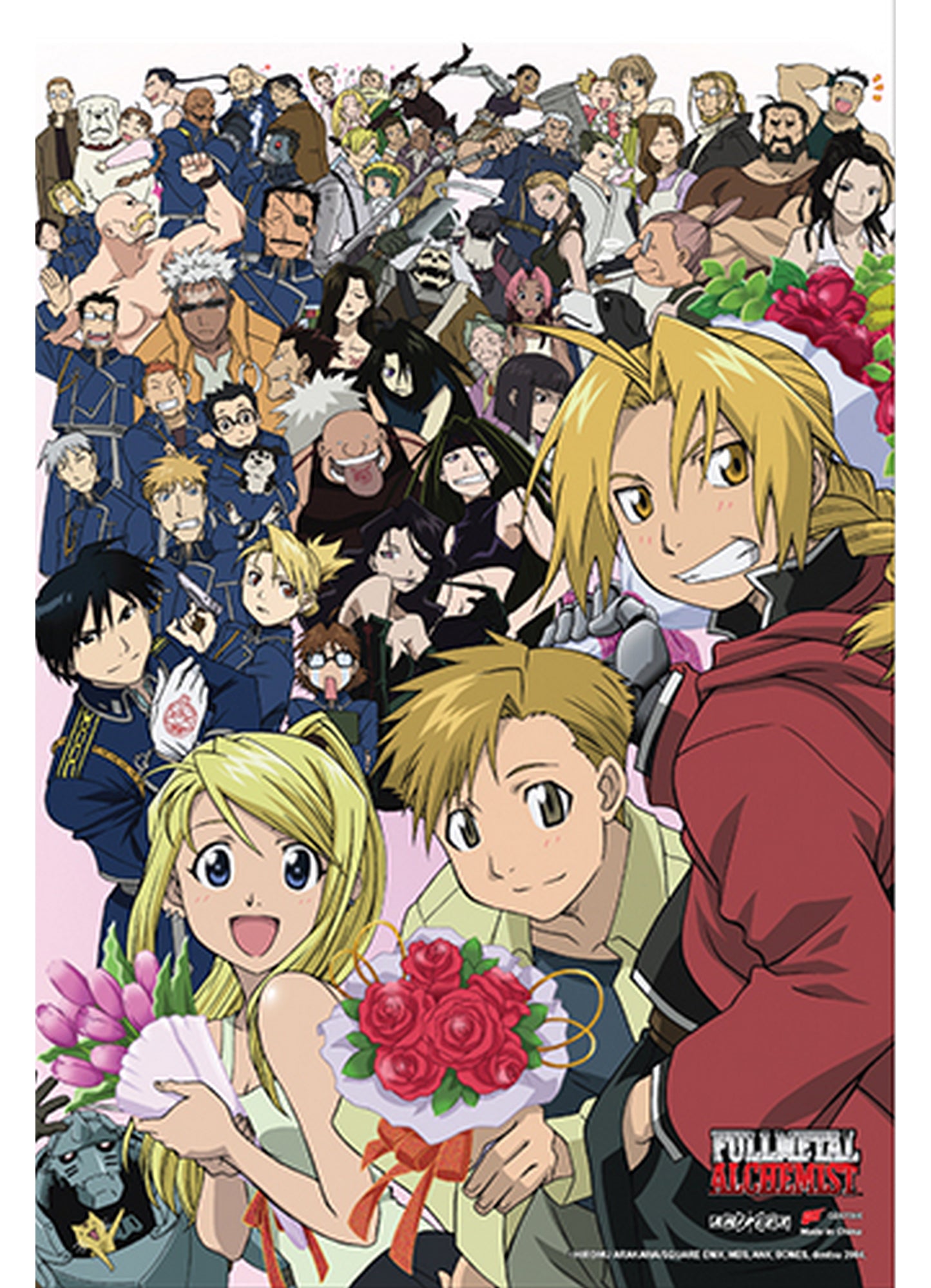 Fullmetal Alchemist - Group Paper Poster