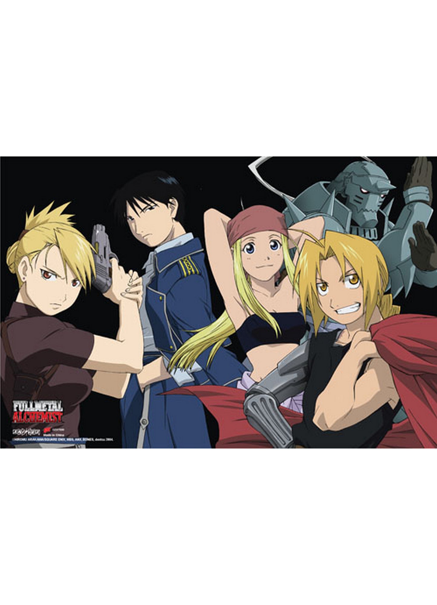 Fullmetal Alchemist - Group 2 Paper Poster