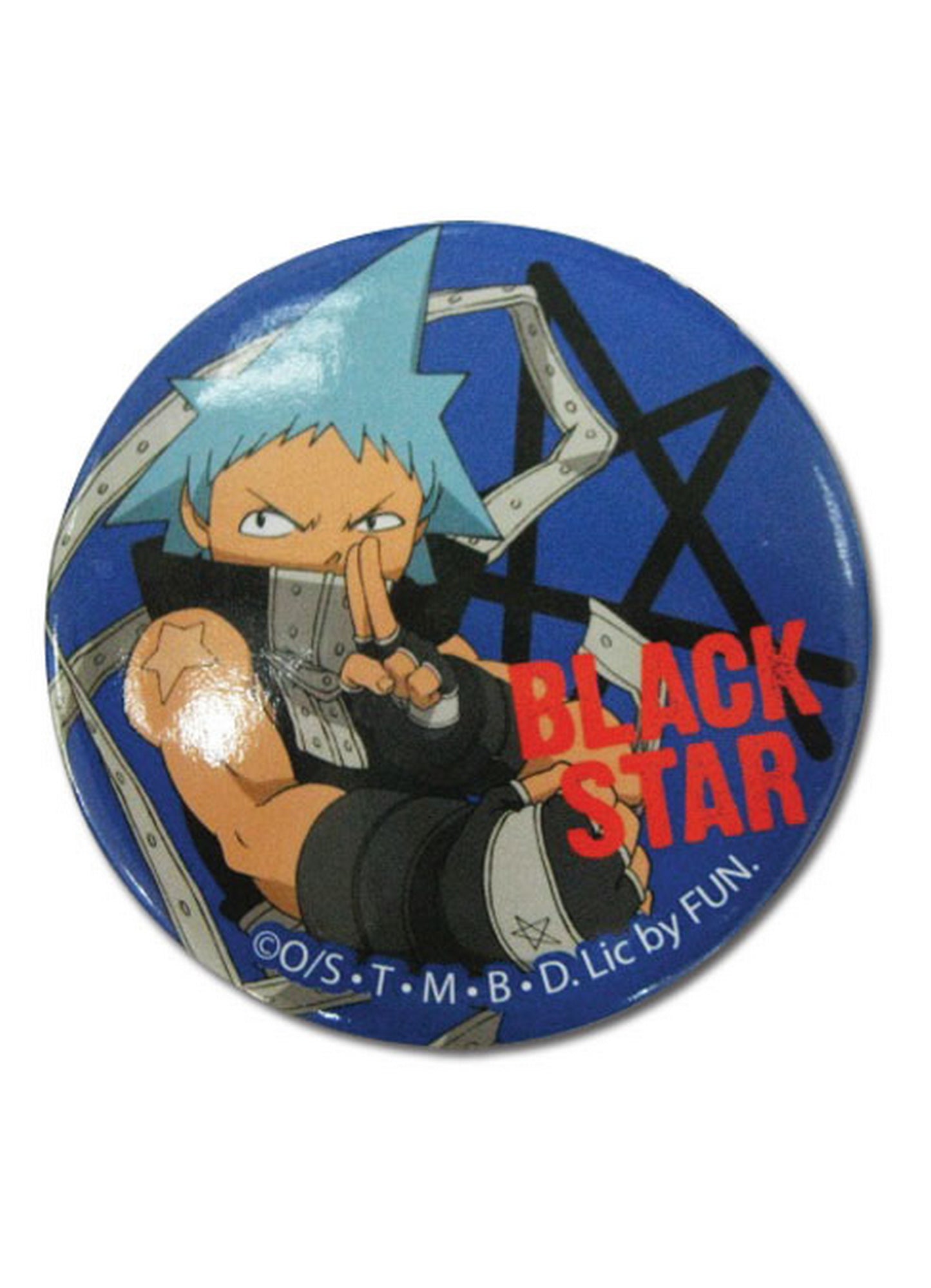 Soul Eater - Black Star Button