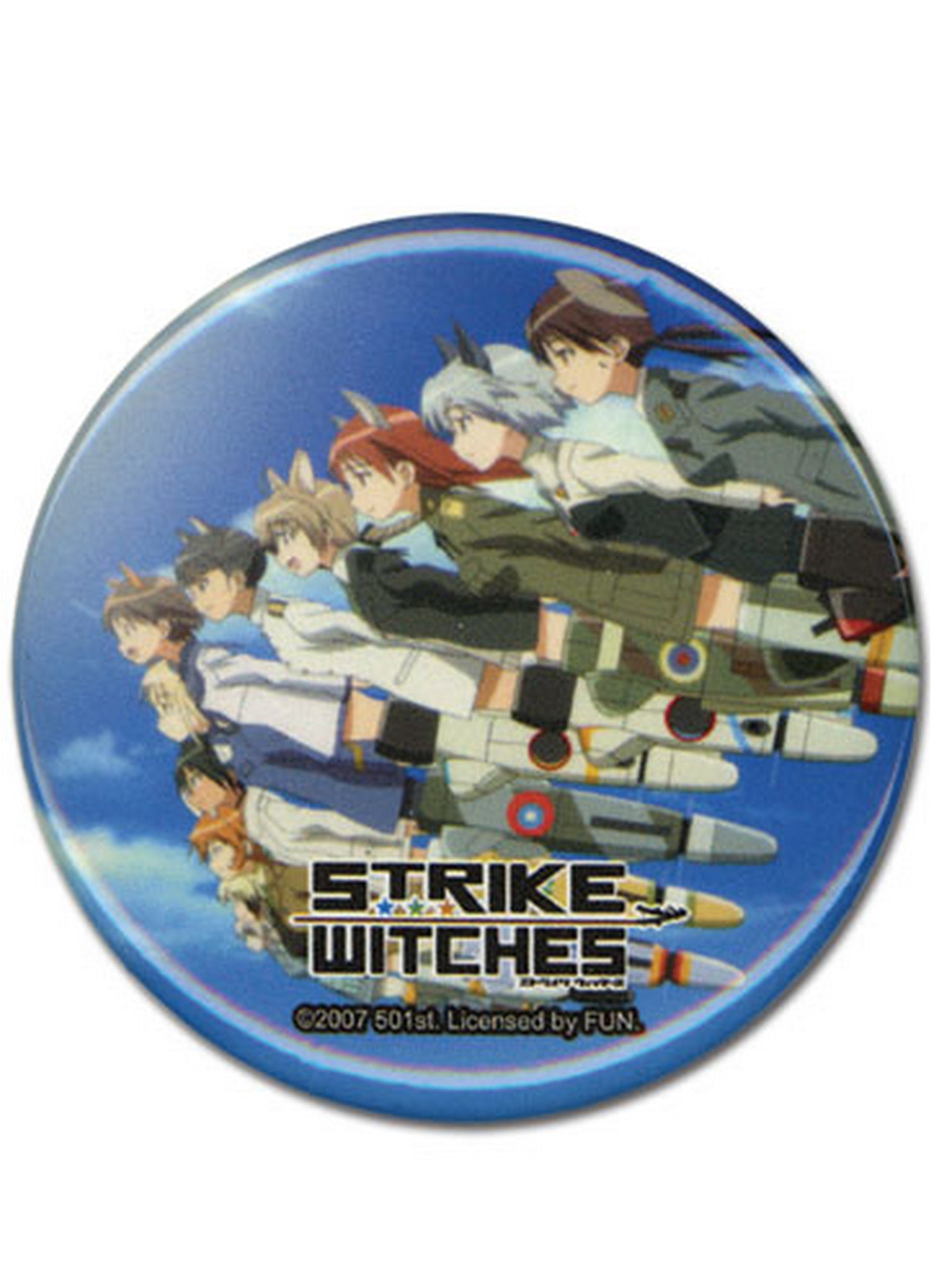 Strikes Witches - Crew Button