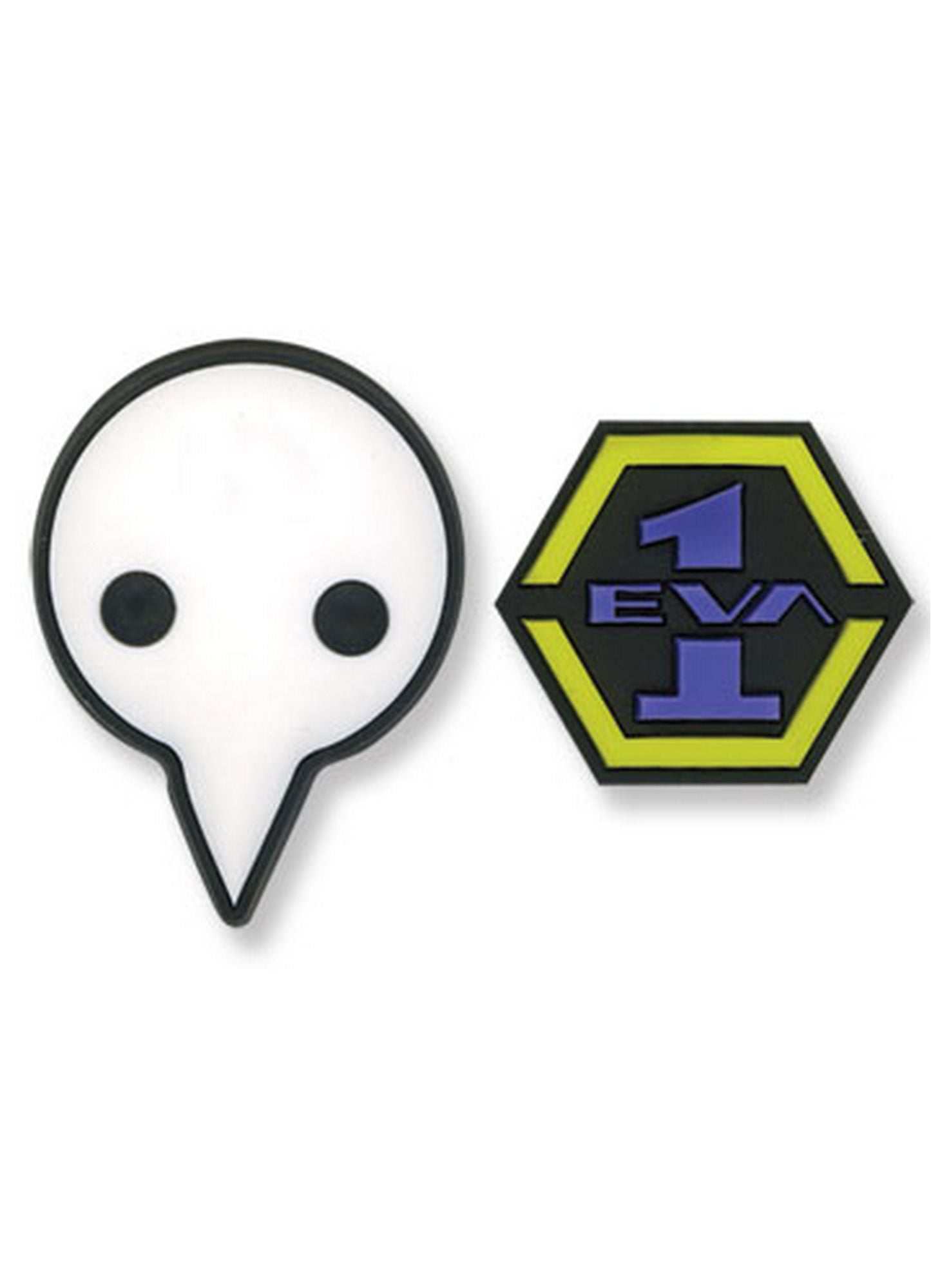 Evangelion - Evangelion 01 & Logo Shito Angel PVC Pin Set