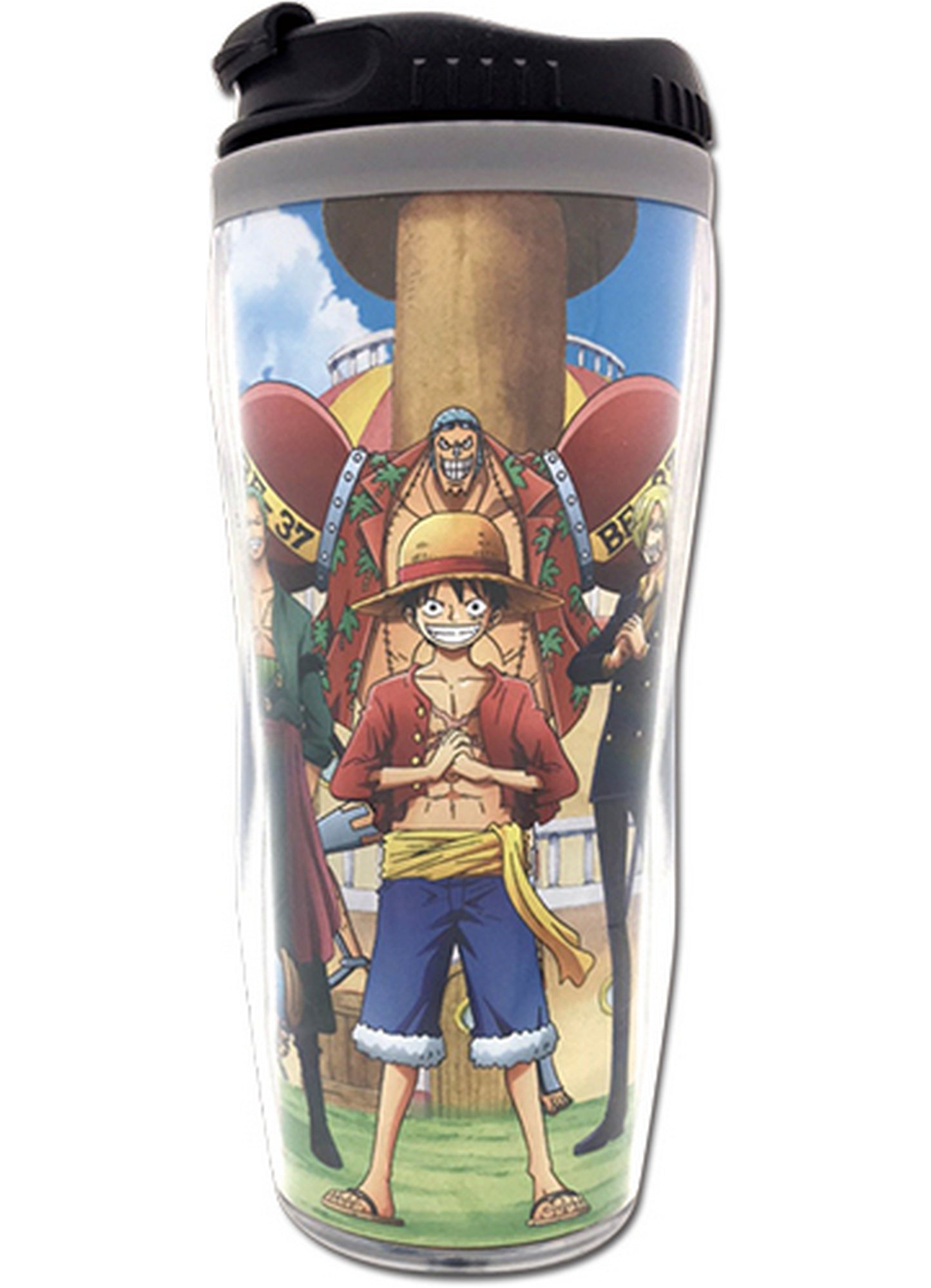 One Piece - Group In The Ship Tumbler