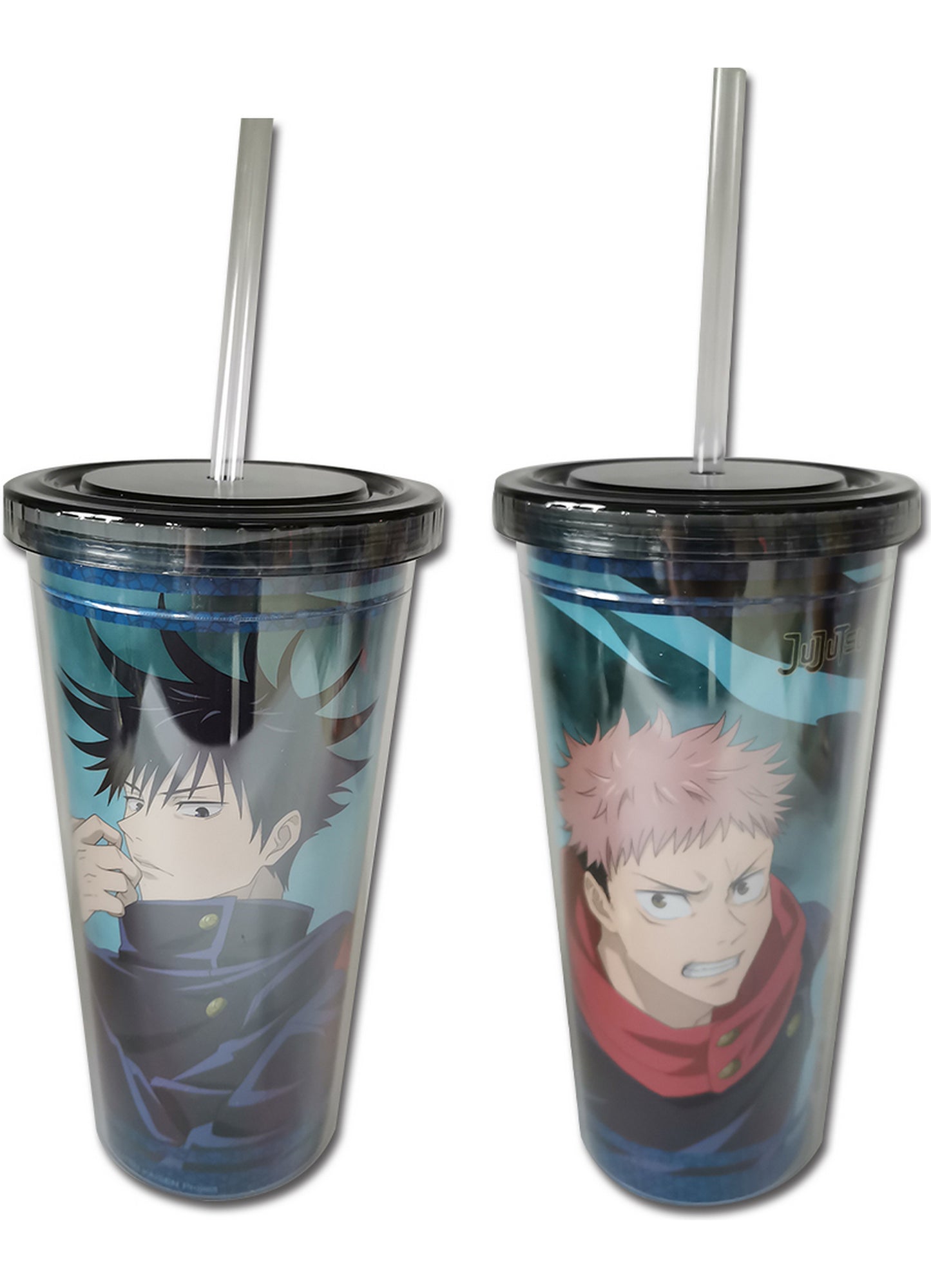 Jujutsu Kaisen - Magazine Art #B Tumbler With Straw