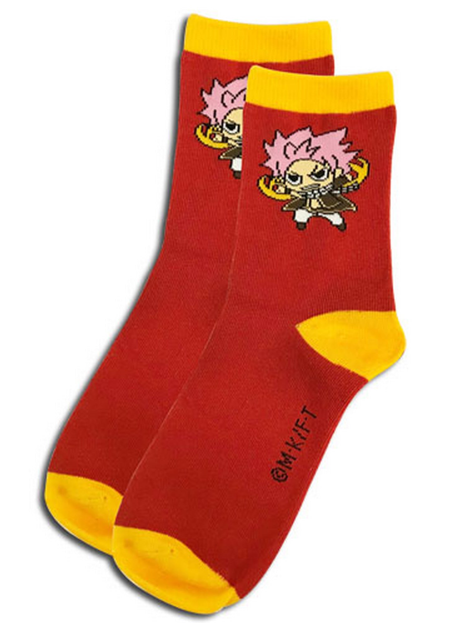 Fairy Tail S8 - SD Natsu Dragneel Knitted Socks
