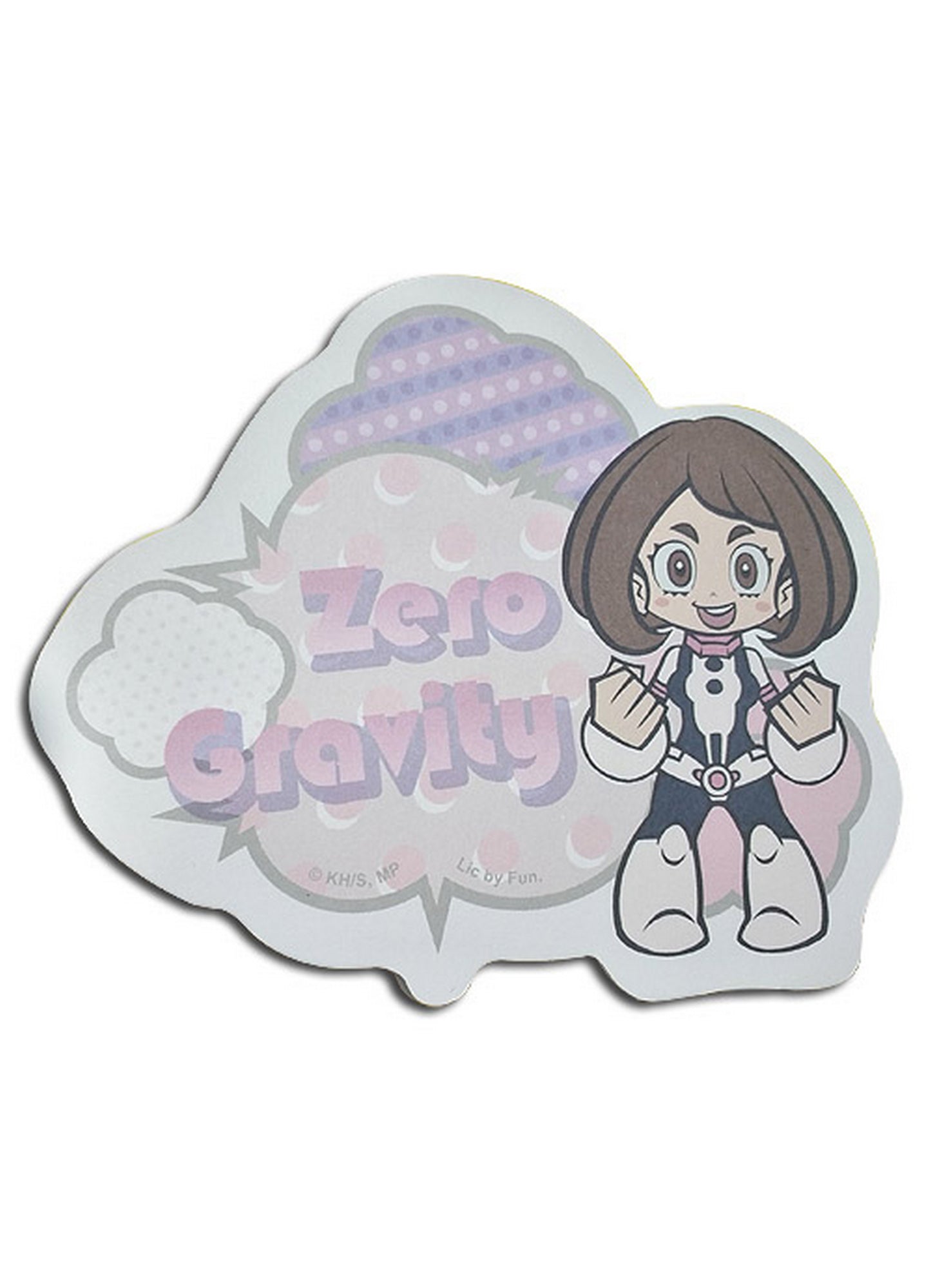My Hero Academia - SD Ochaco Uraraka "Uravity" Die-Cut Memo Pad