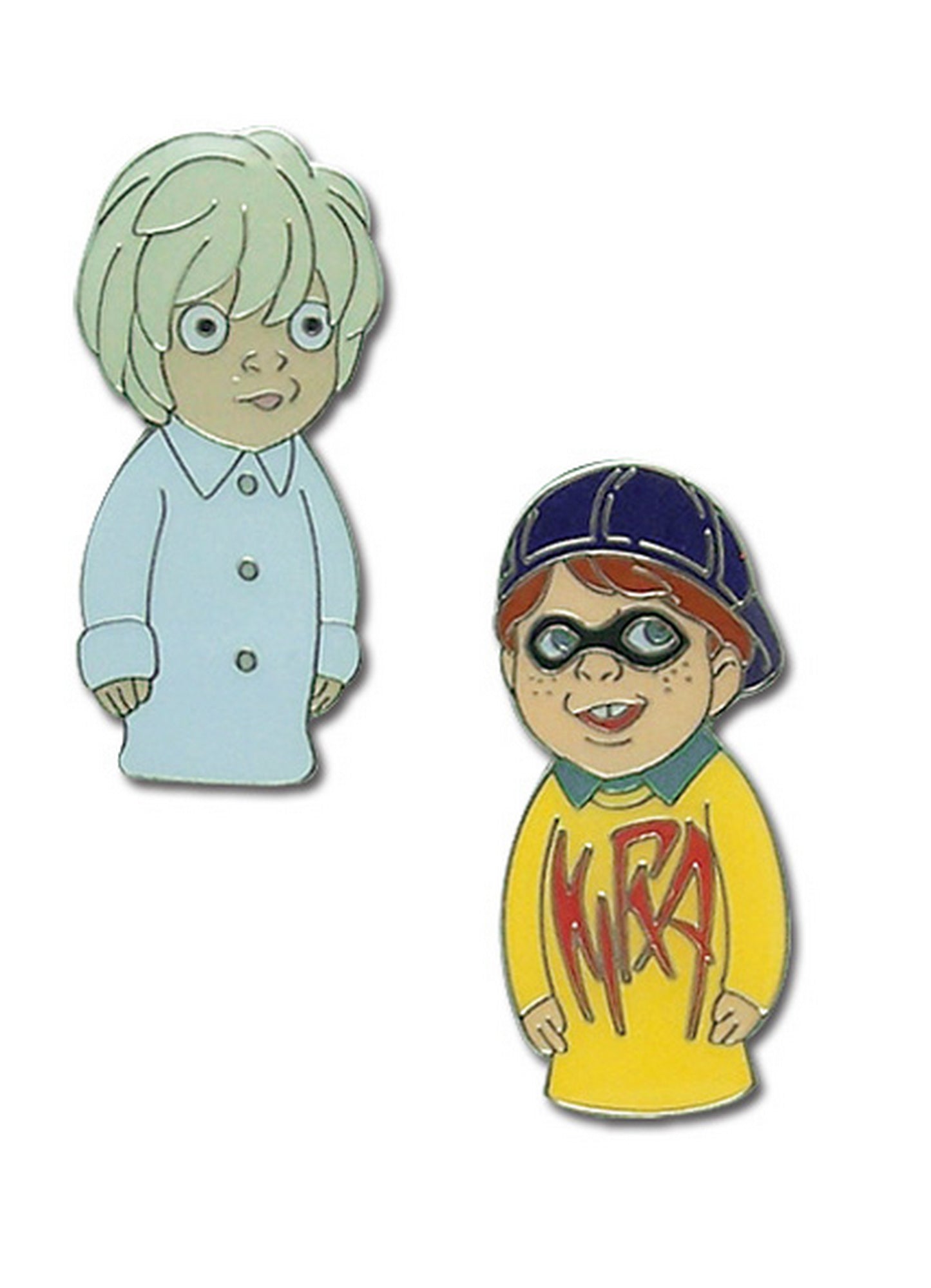 Death Note - Kira & Near Puppet Pin Set