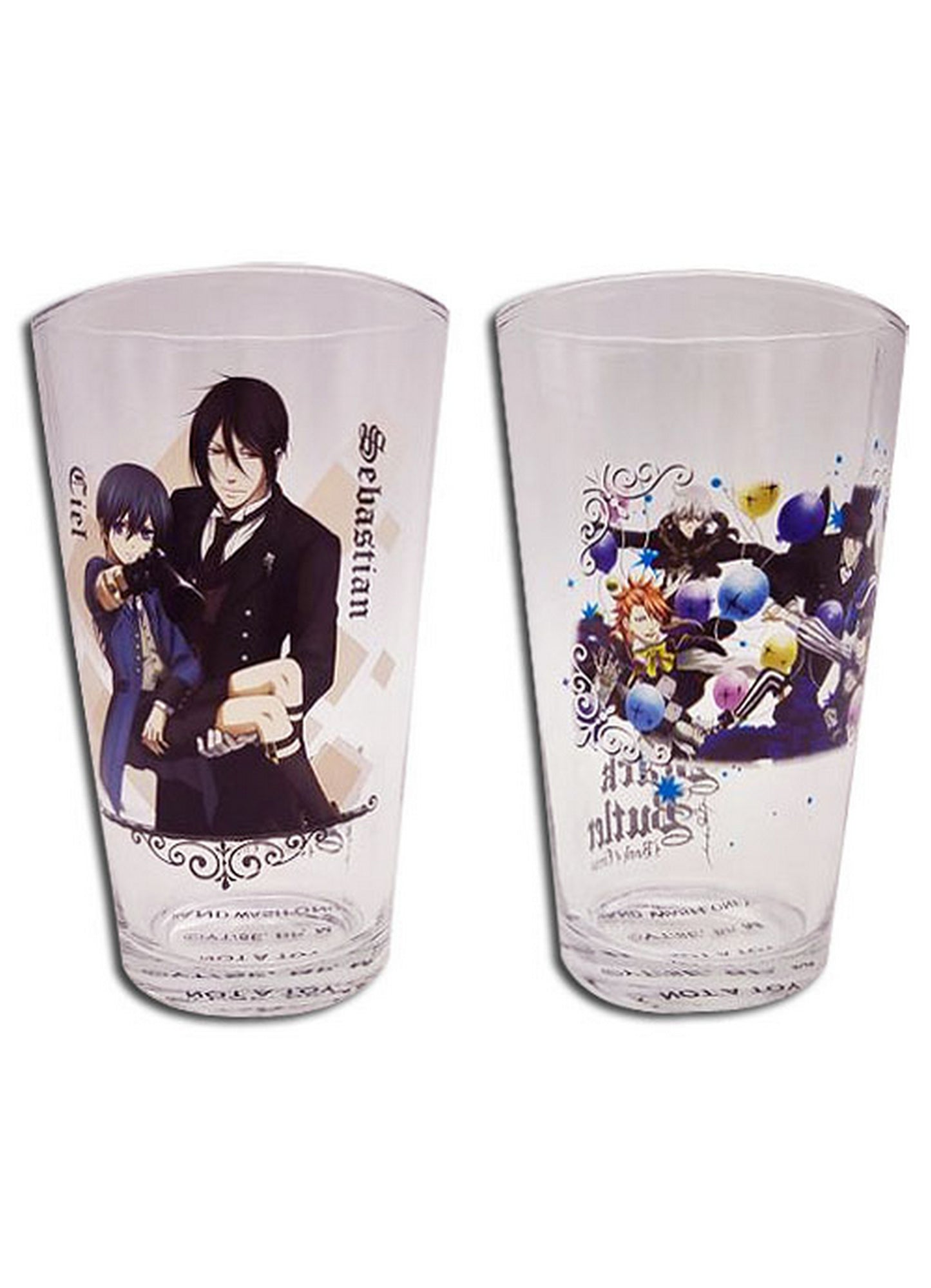 Black Butler Book Of Circus - Set 2 Waterglass