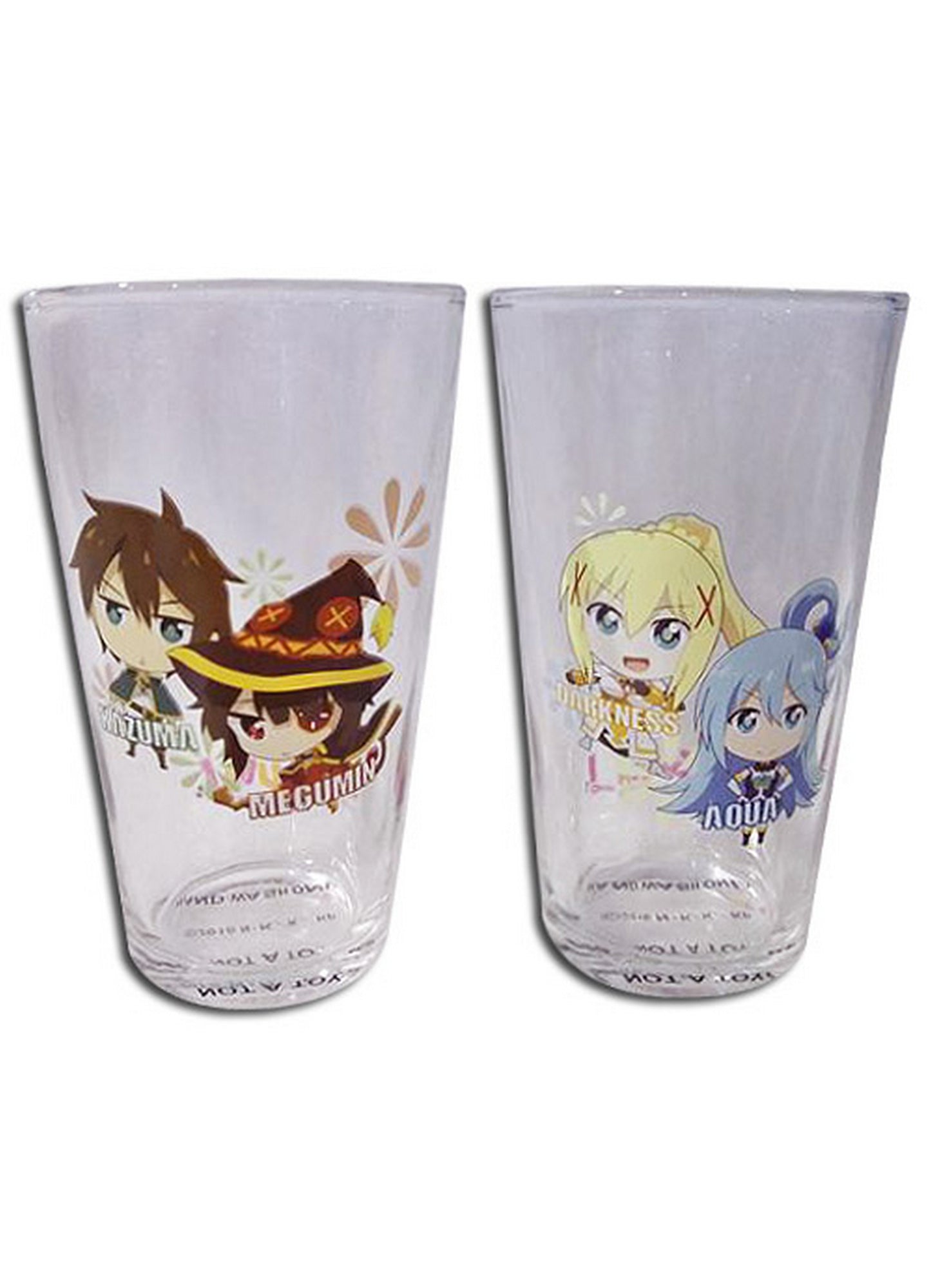 Konosuba - Set 1 Waterglass