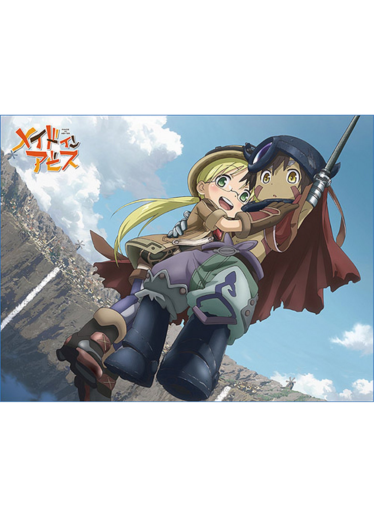 Made In Abyss - Riko & Reg 1 Sublimation Throw Blanket 46"W x 60"H