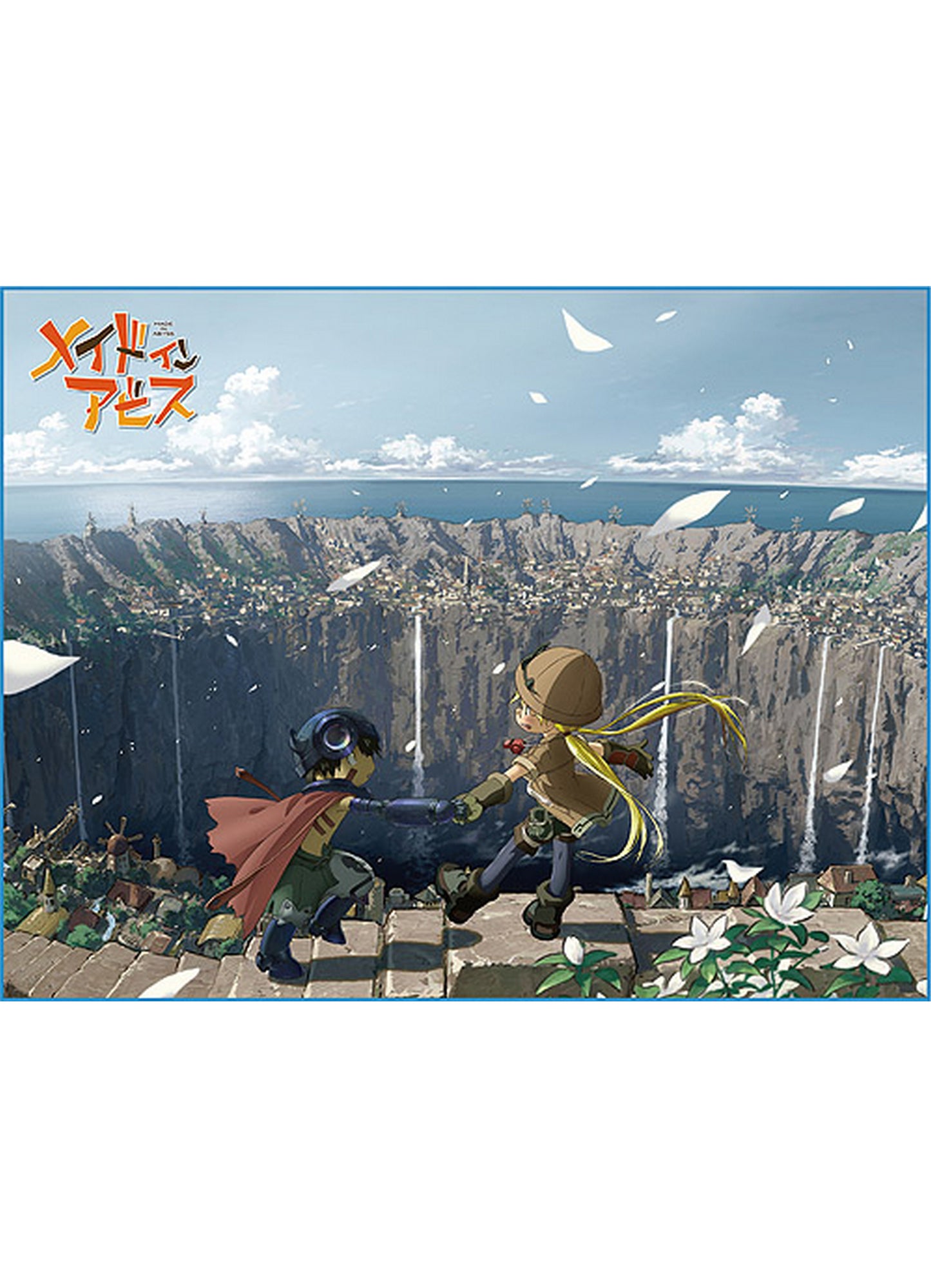 Made In Abyss - Riko & Reg 2 Sublimation Throw Blanket 46"W x 60"H