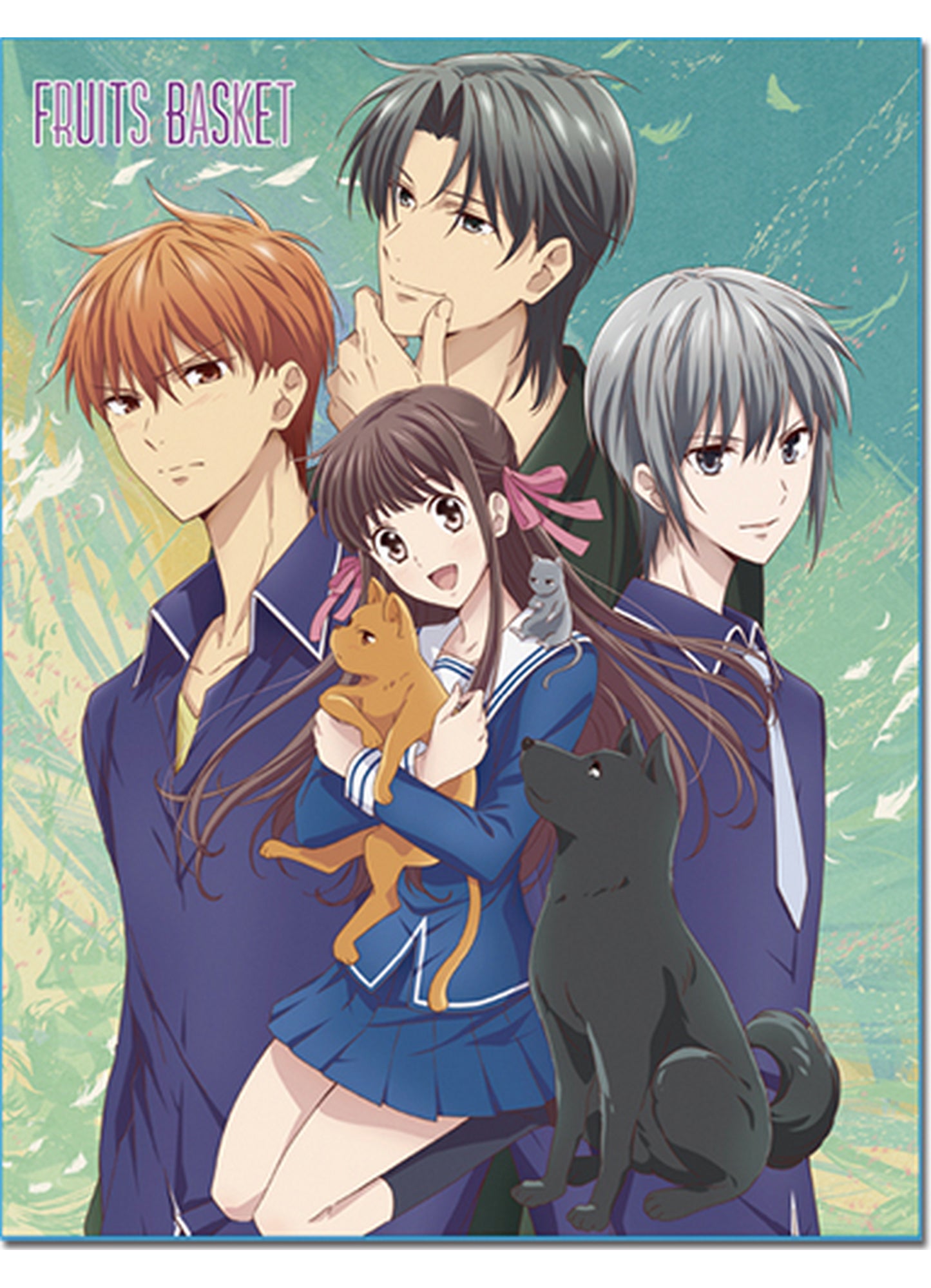 Fruits Basket - Key Art Sublimation Throw Blanket 46"W x 60"H