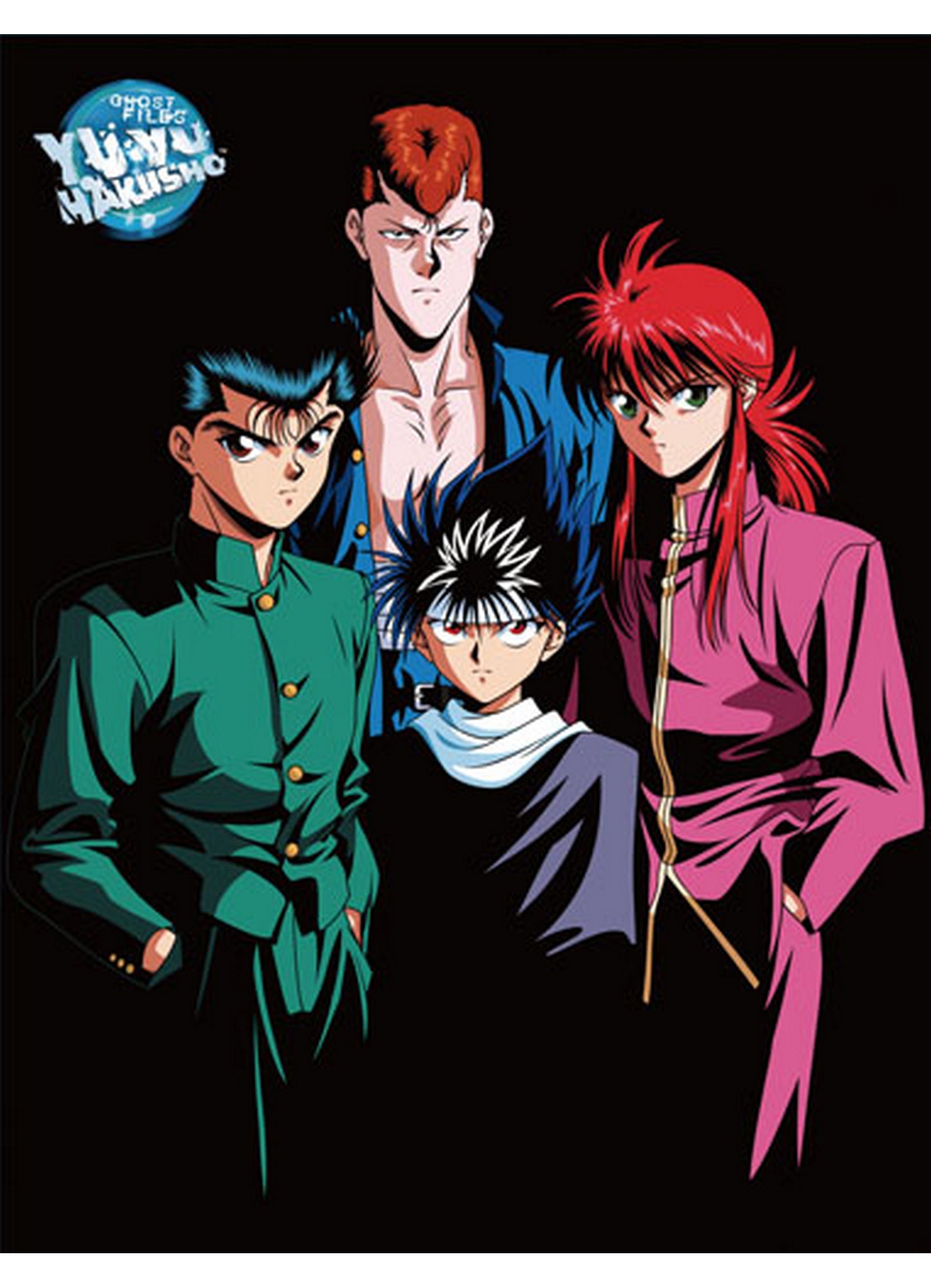 Yu Yu Hakusho - Group Sublimation Throw Blanket 46"W x 60"H