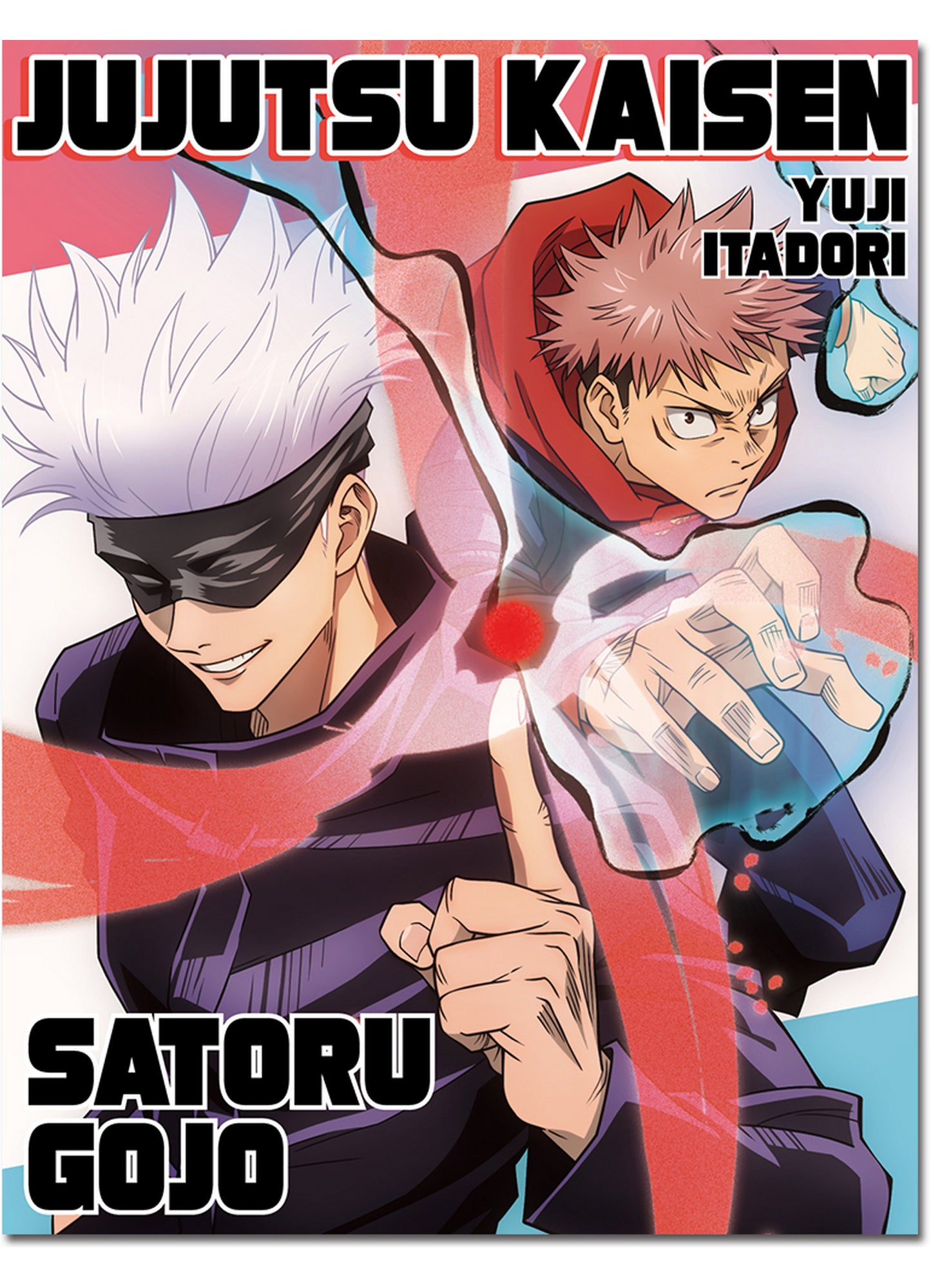 Jujutsu Kaisen - Newtype Art Throw Blanket 46"W x 60"H