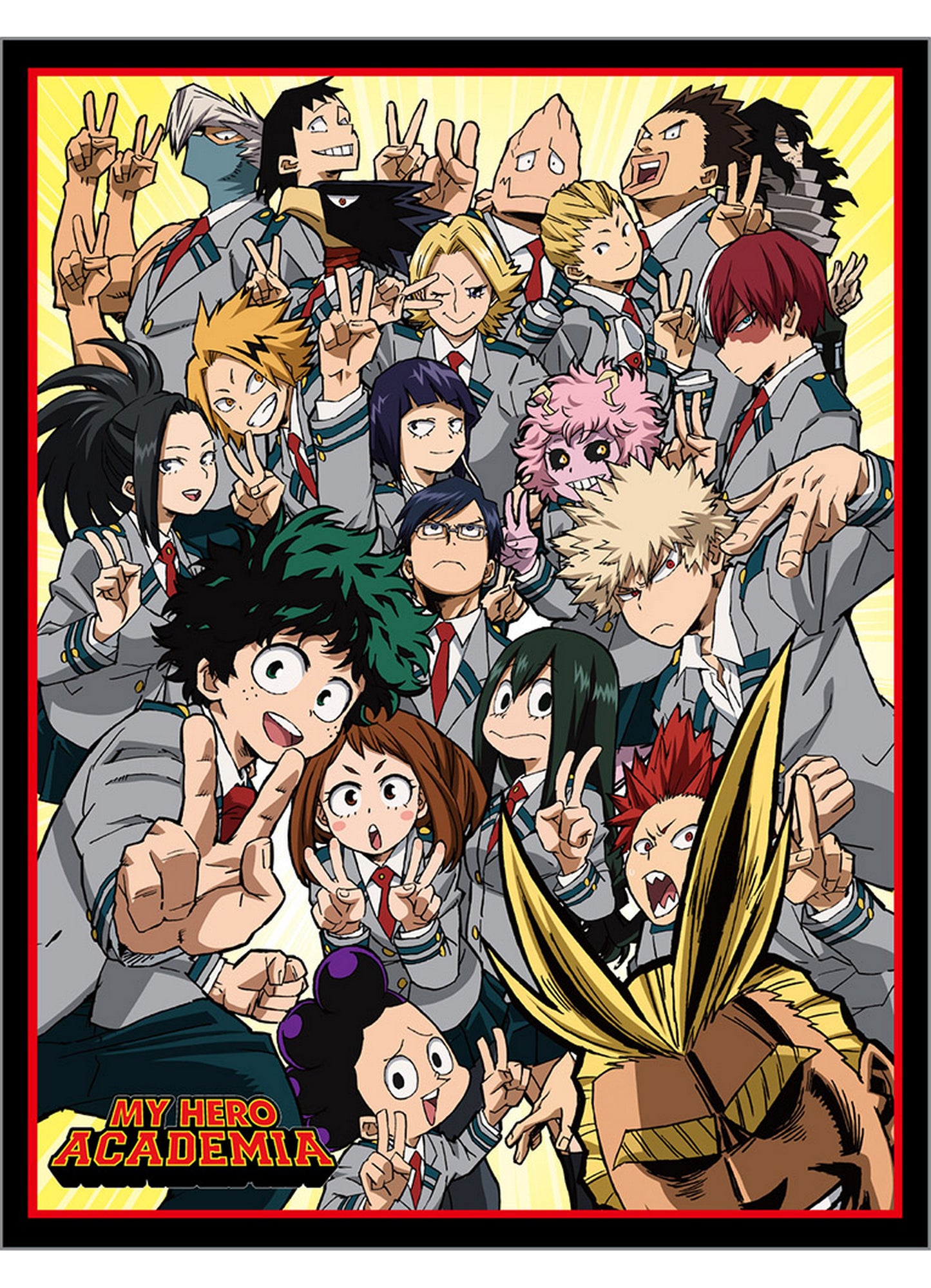 My Hero Academia S2 - Key Art #A Throw Blanket 46"W x 60"H