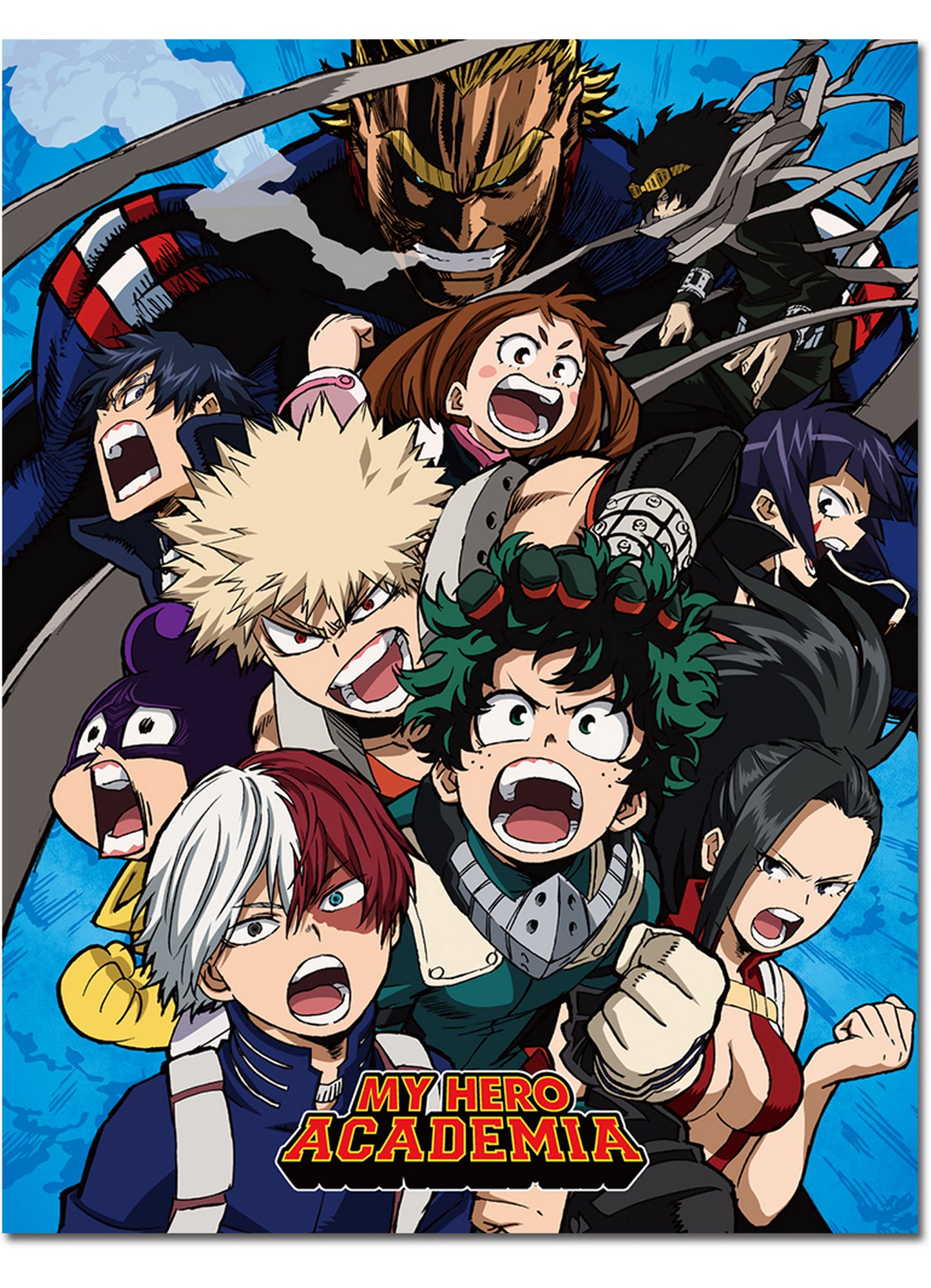 My Hero Academia S2 - Key Art #E Throw Blanket 46"W x 60"H