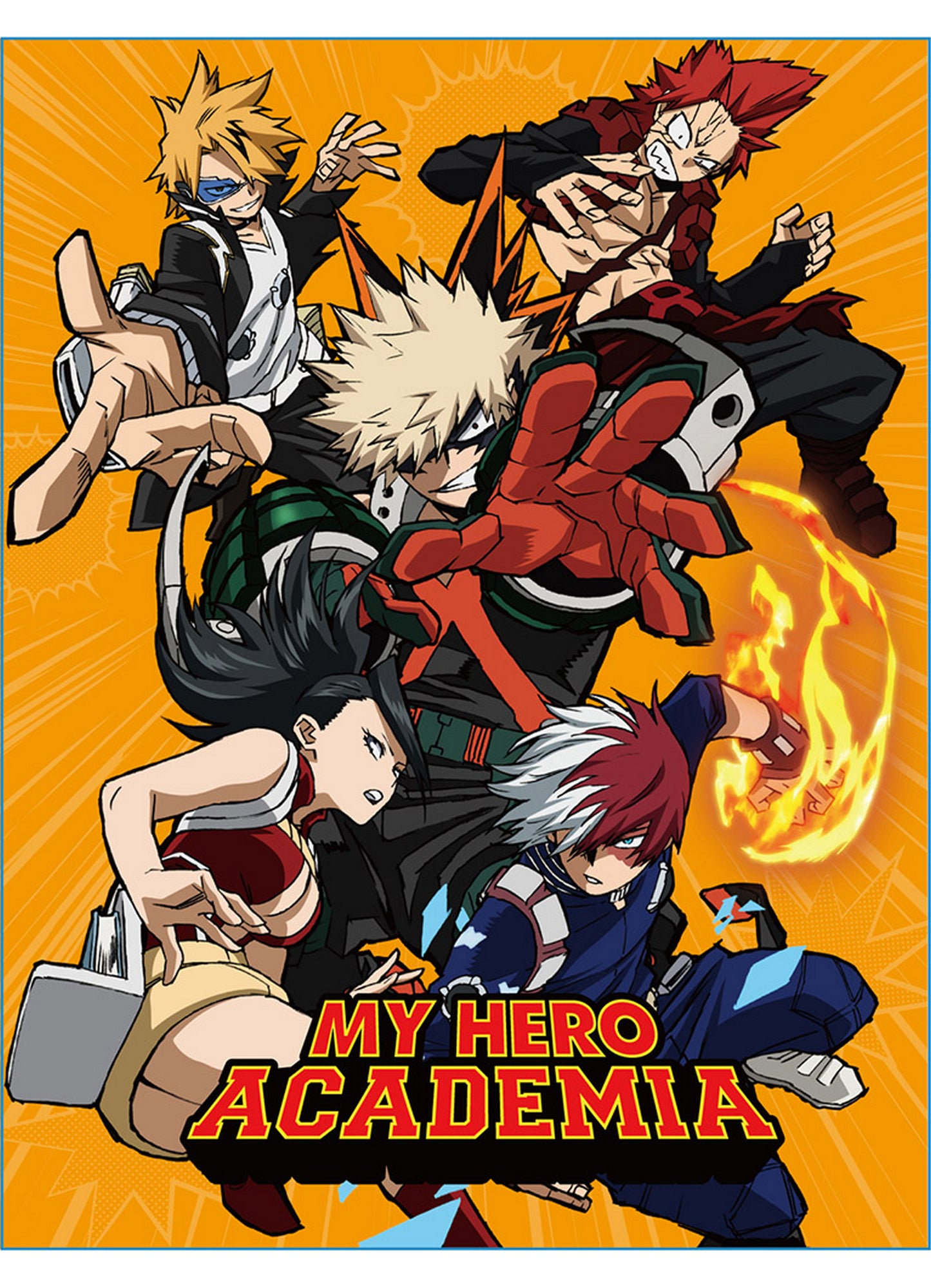 My Hero Academia S5 - Key Art #4 Throw Blanket 46"W x 60"H