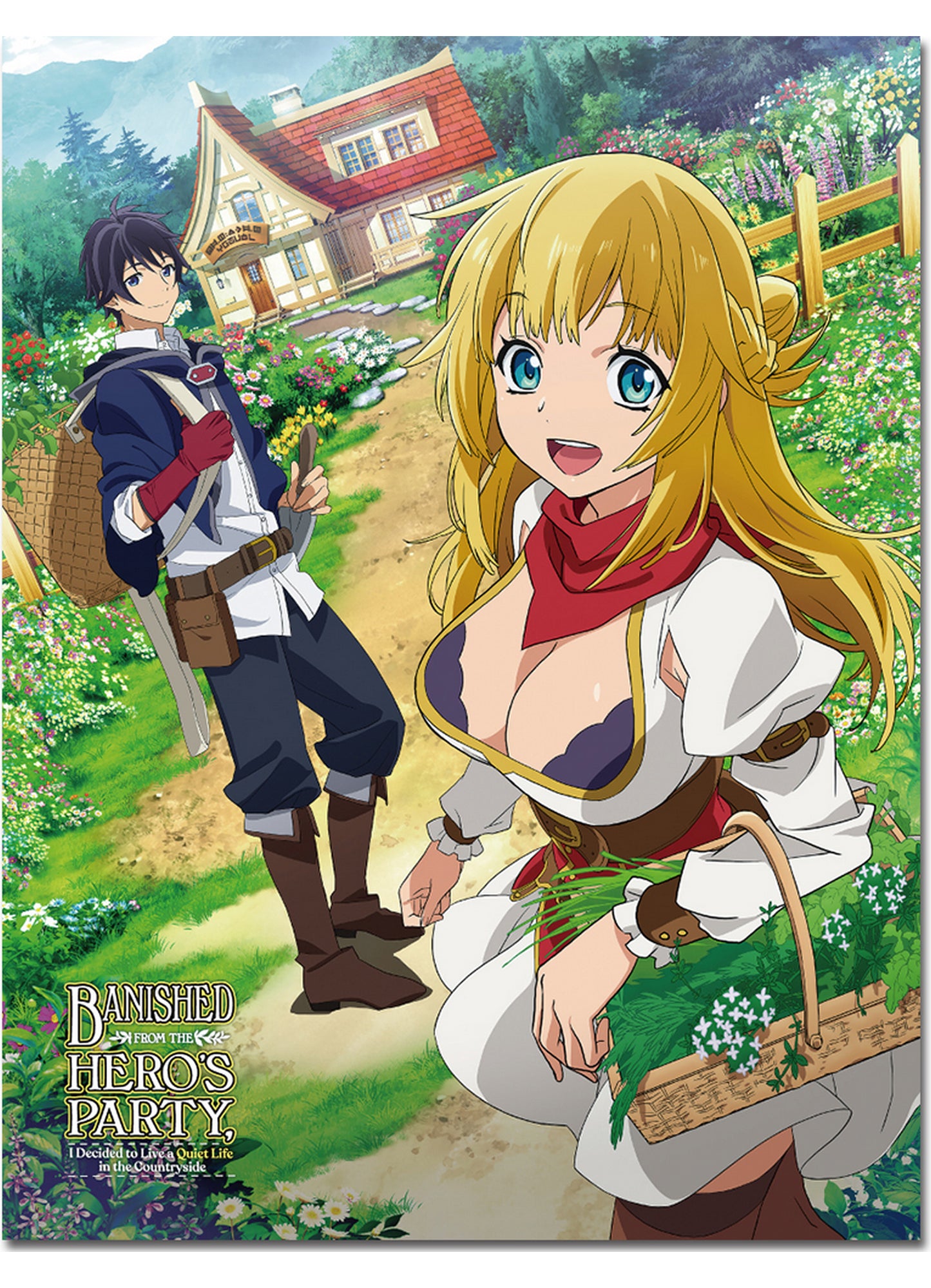 Banished From The Heros Party - Teaser Art Sublimation Throw Blanket 46"W x 60"H