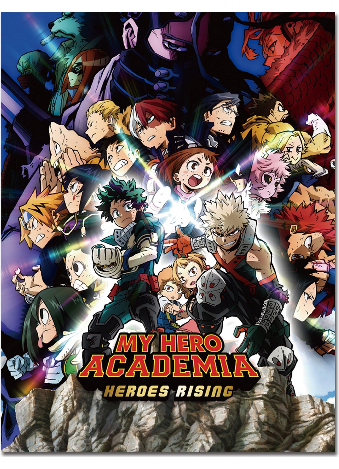 My Hero Academia Movie 2 - Key Art Sublimation Throw Blanket 46"W x 60"H
