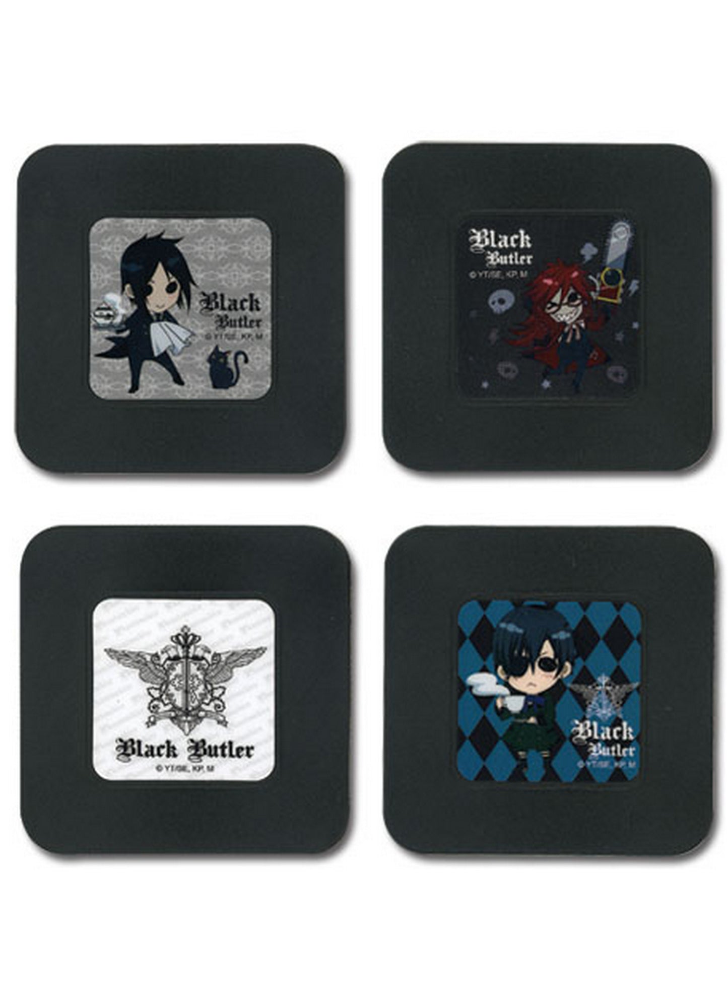 Black Butler - Set 1 Coaster