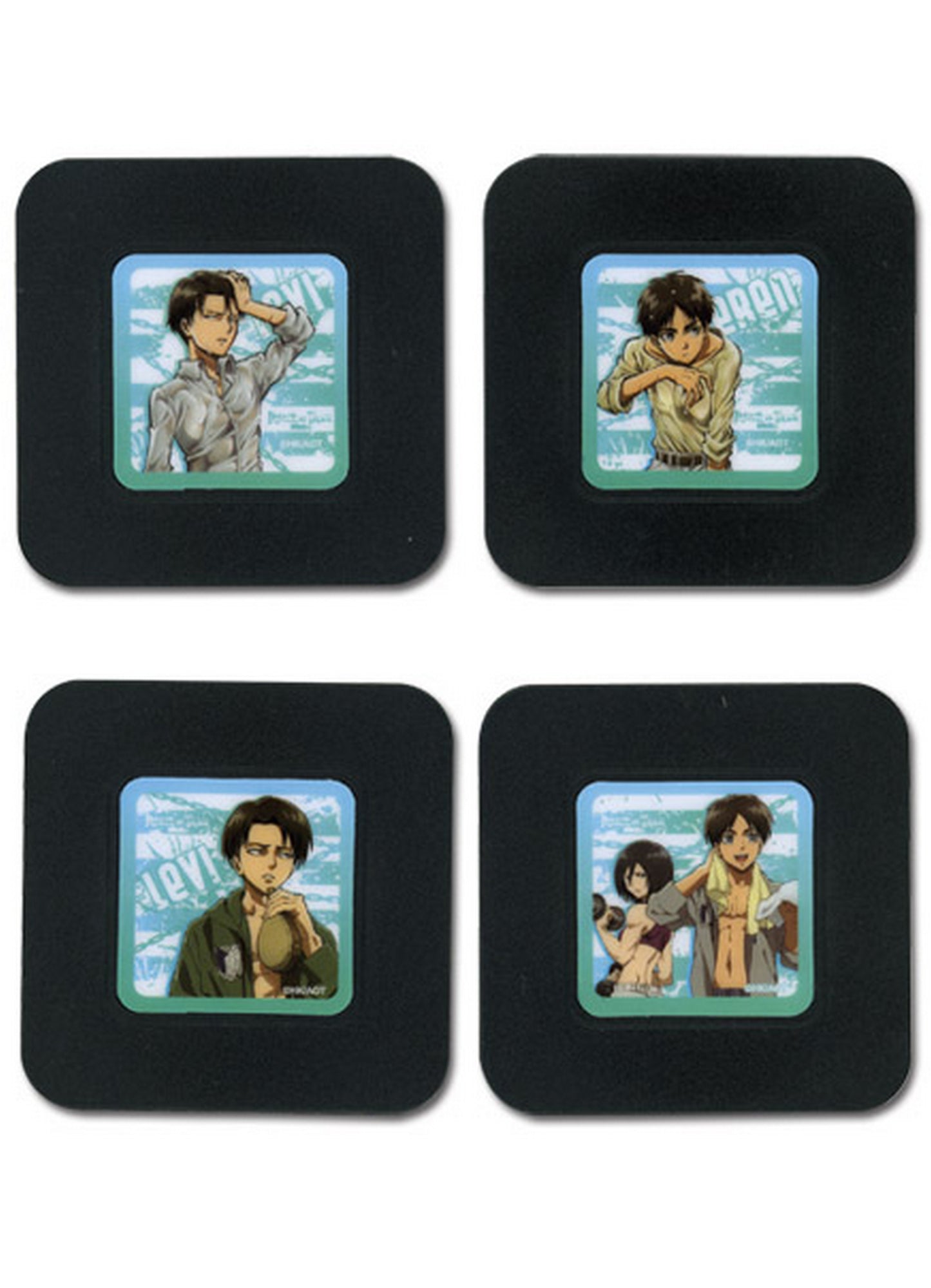 Attack On Titan - Set 8 Coaster