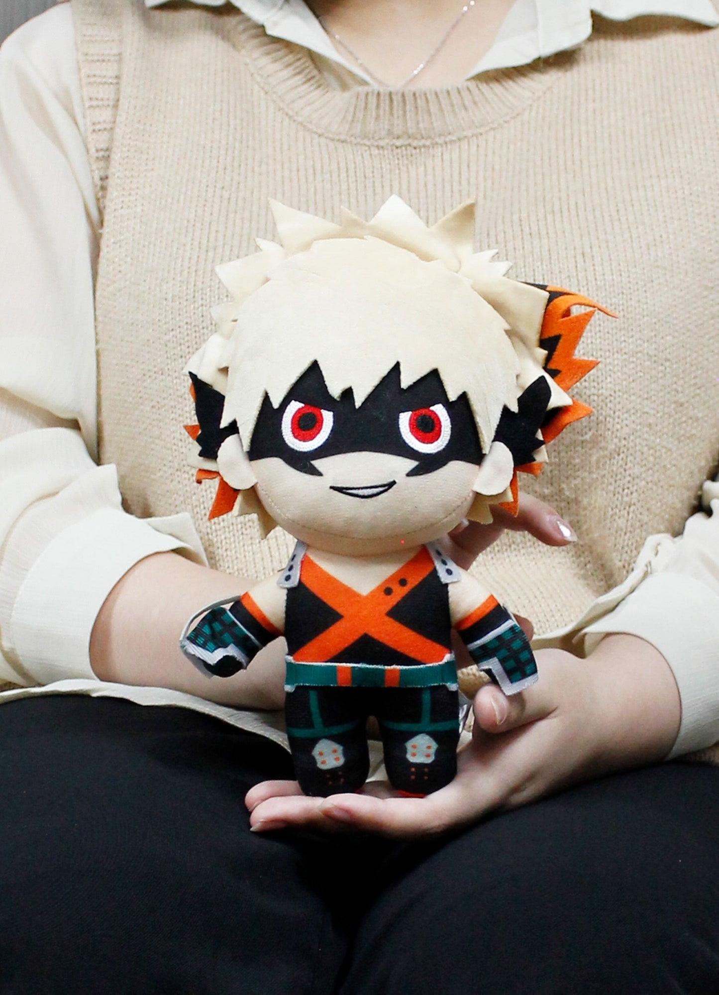 My Hero Academia S3 - Katsuki Bakugo Hero Costume Plush 8"H