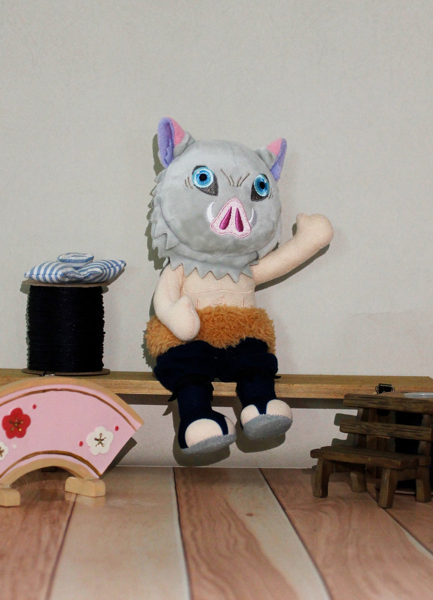 Demon Slayer - Hashibira Inosuke Movable Plush 8"H