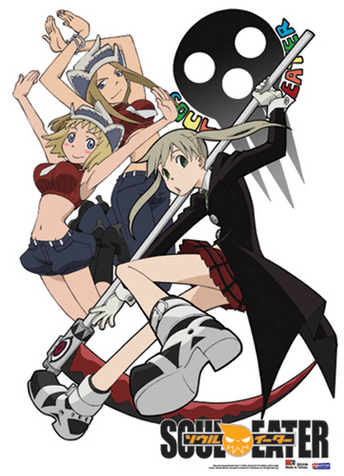 Soul Eater - Girls Fabric Poster