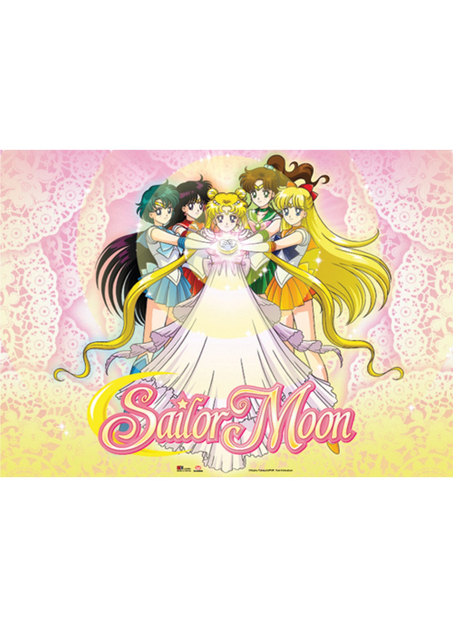 Sailor Moon - Group Fabric Poster