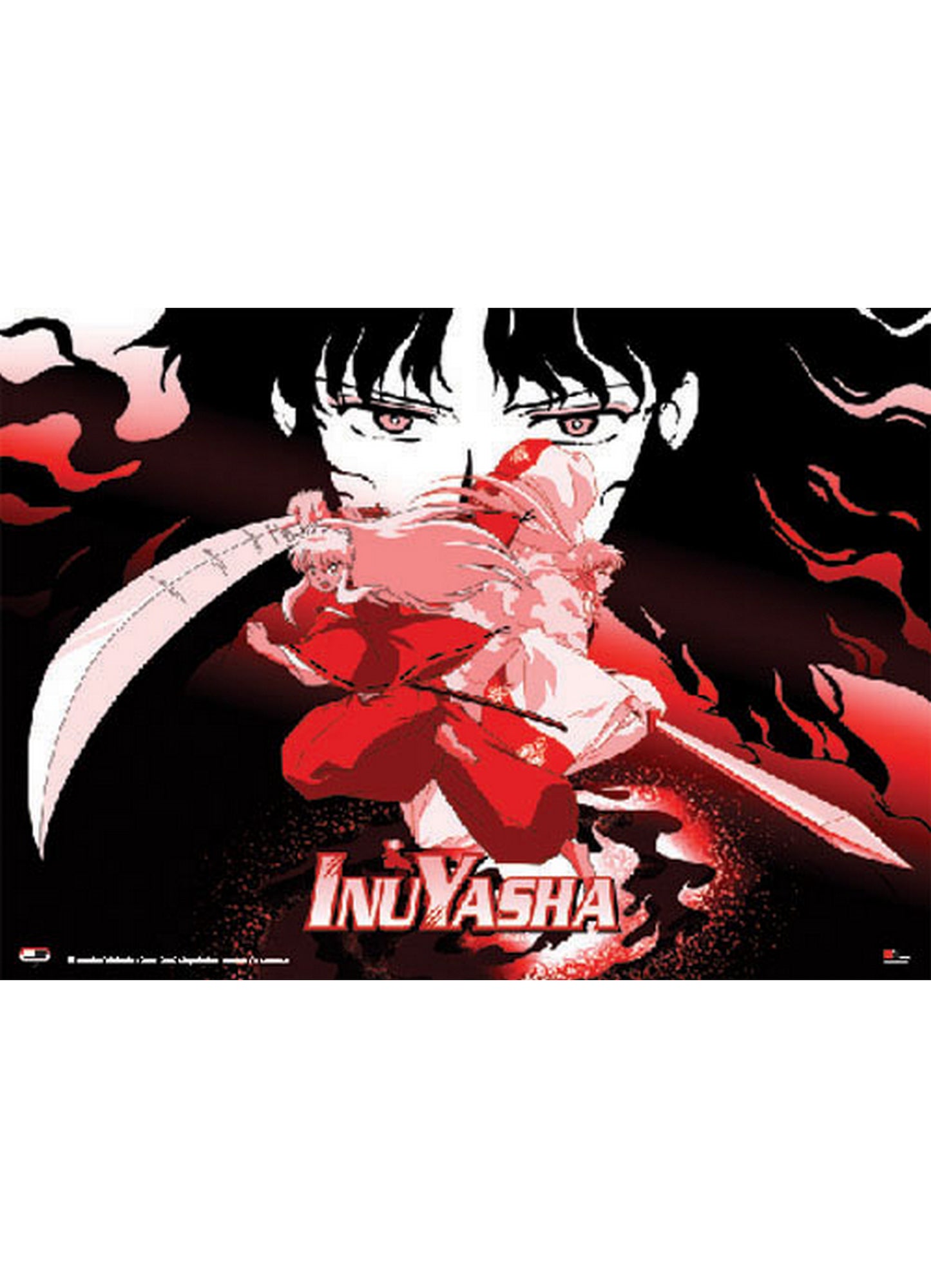 Inuyasha - Inuyasha & Sesshomaru Fabric Poster