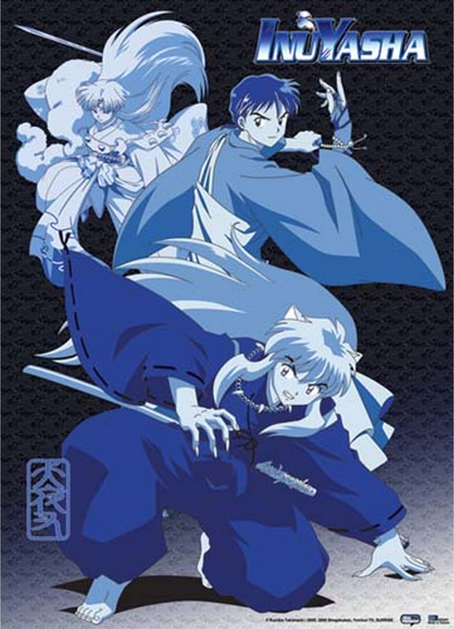 Inuyasha - Inuyasha, Miroku & Sesshomaru Fabric Poster