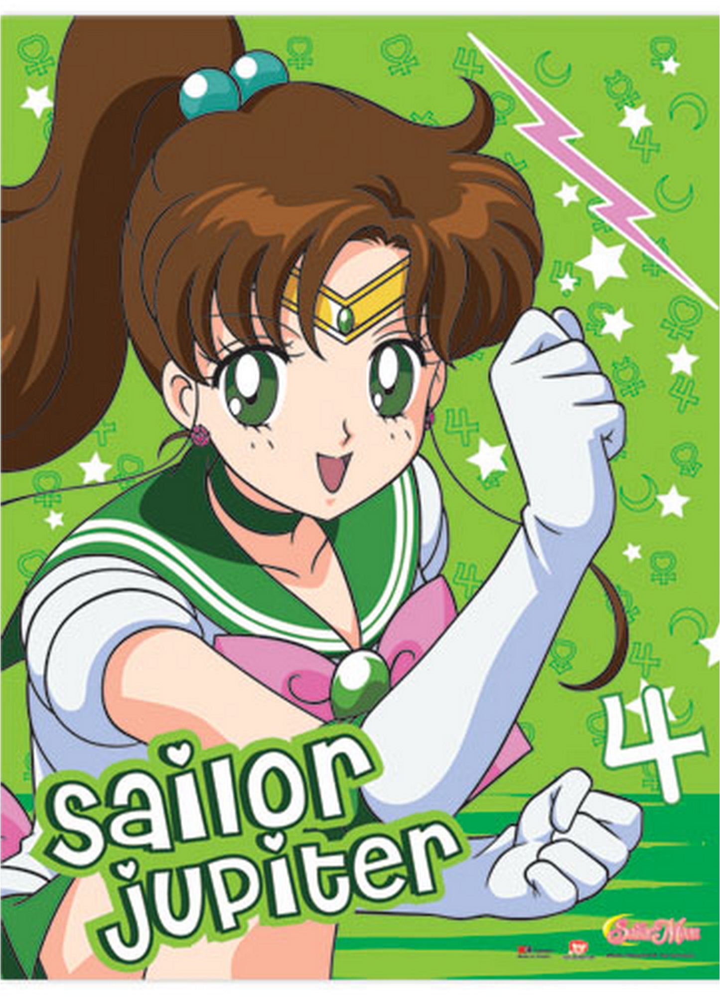 Sailor Moon - Sailor Jupiter Fabric Poster