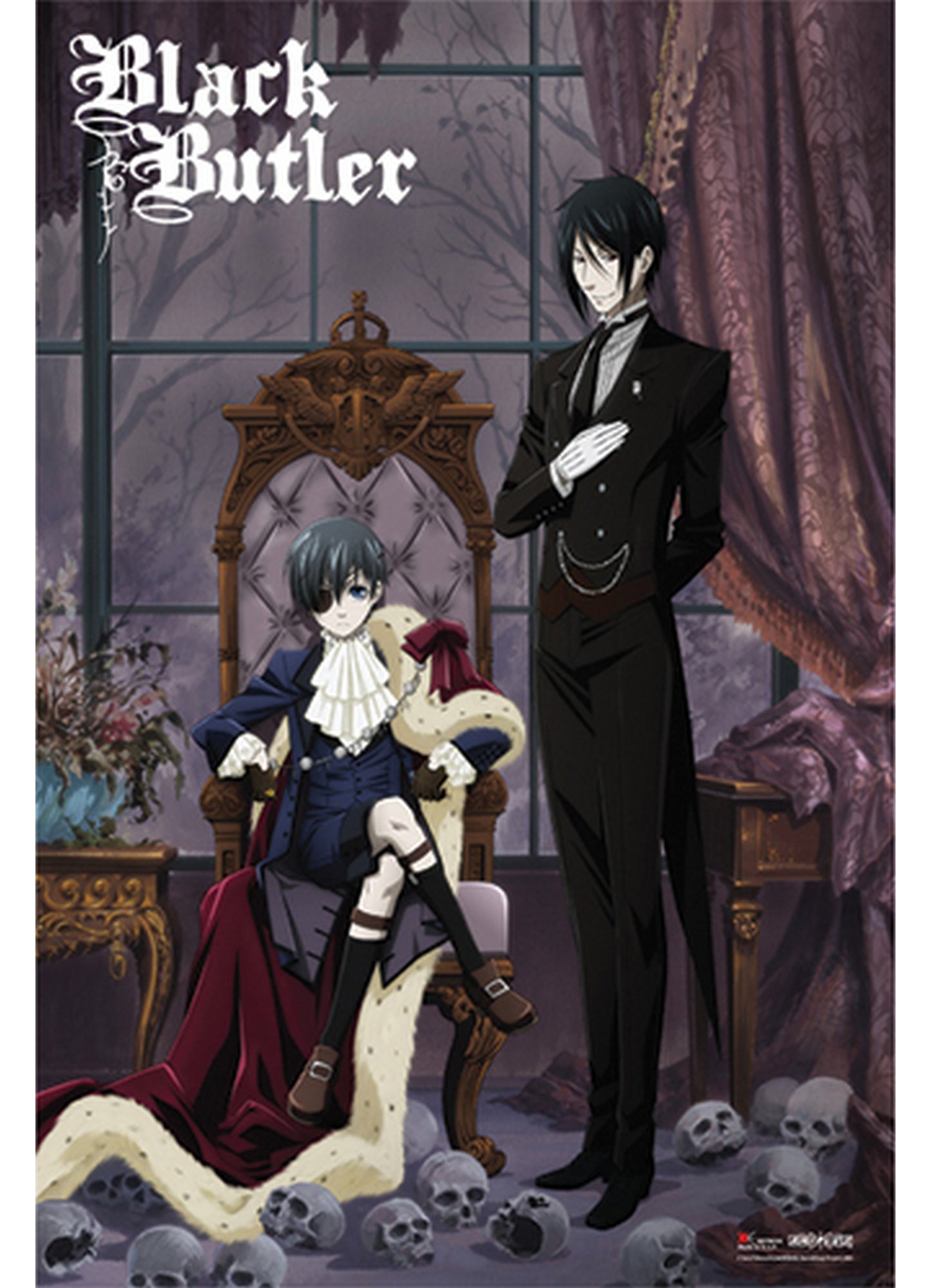 Black Butler - Key Visual Paper Poster