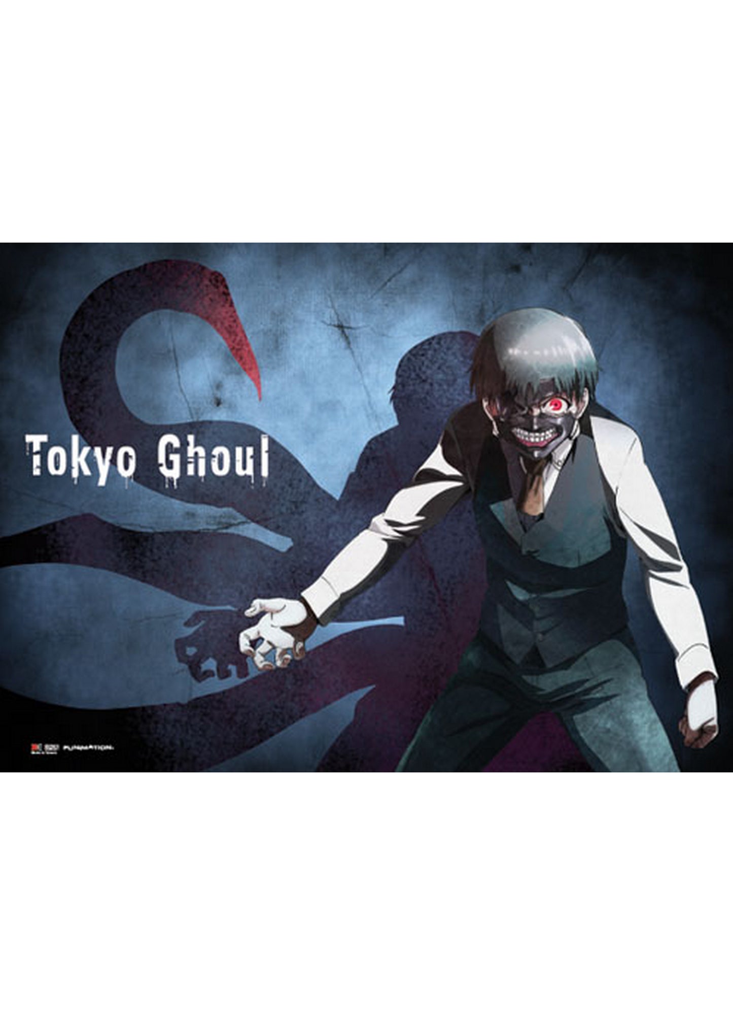 Tokyo Ghoul - Ken Kaneki Kagune Fabric Poster