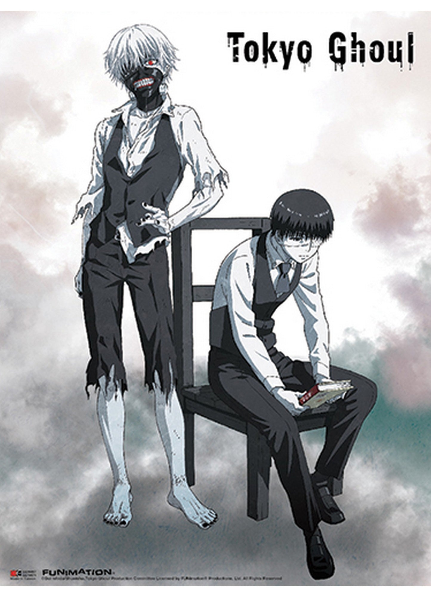 Tokyo Ghoul - Ken Kaneki 01 Fabric Poster