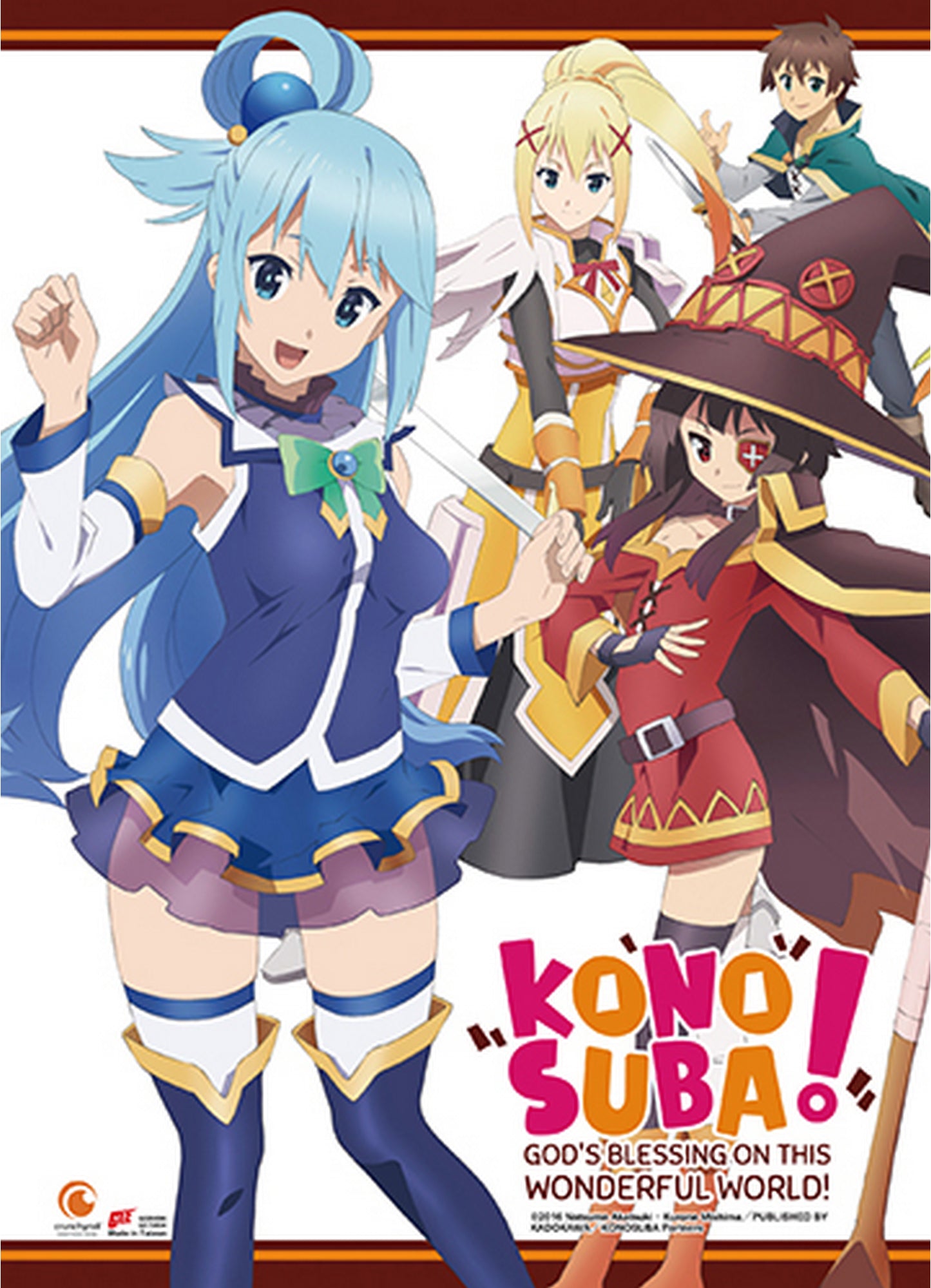 Konosuba - Key Art 2 Fabric Poster