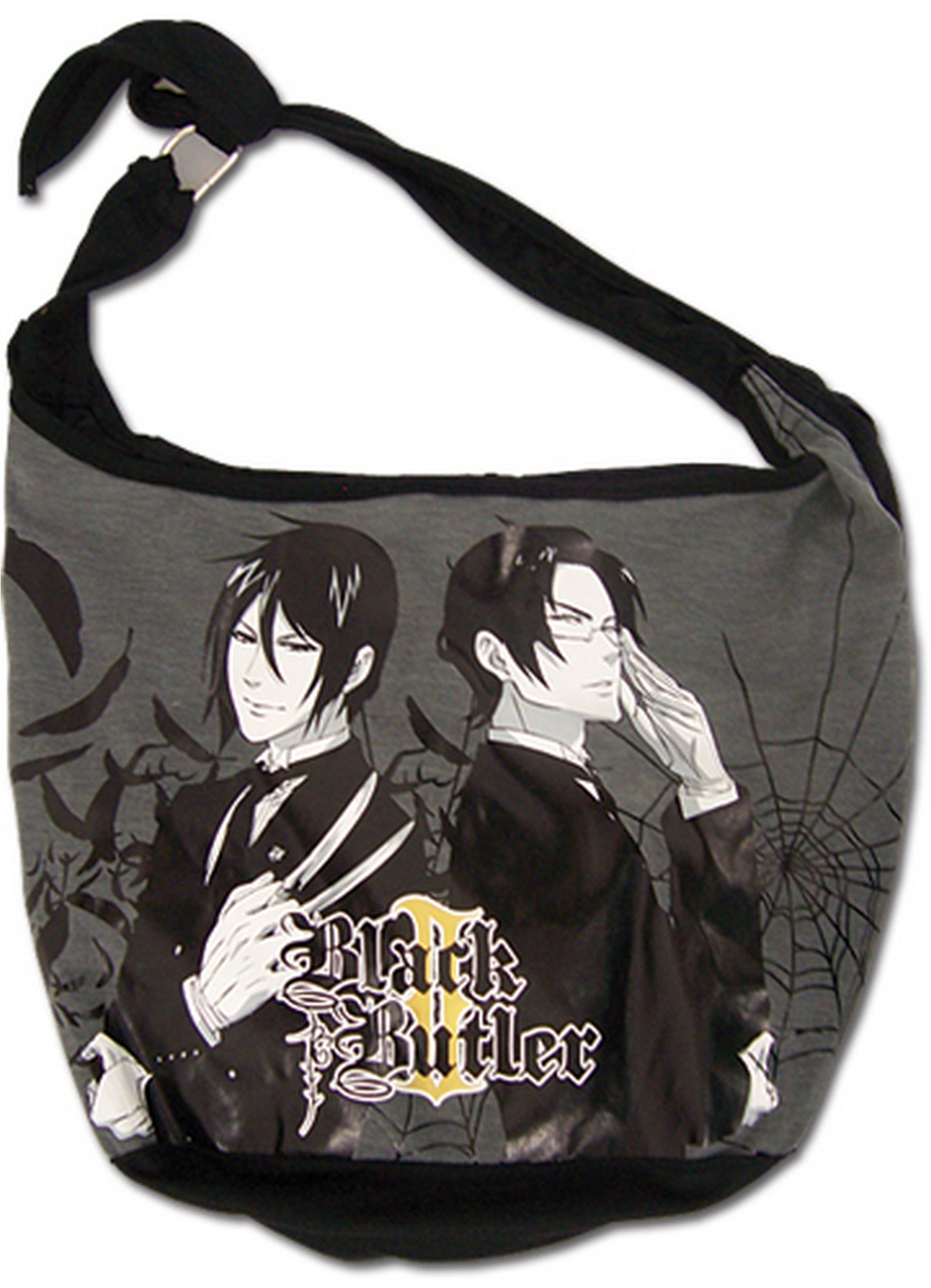 Black Butler 2 - Sebastian Michaelis Vs Claude Faustus Hobo Bag