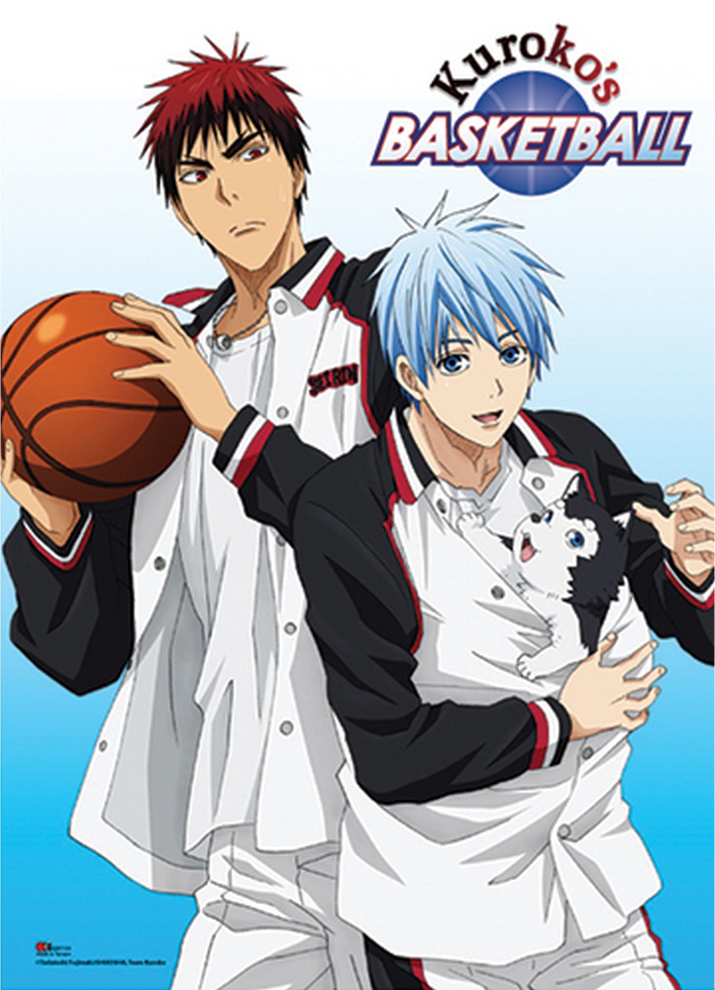 Kuroko's Basketball - Tetsuya Kuroko And Taiga Kagami Special Edition Wall Scroll 31"W x 43"H