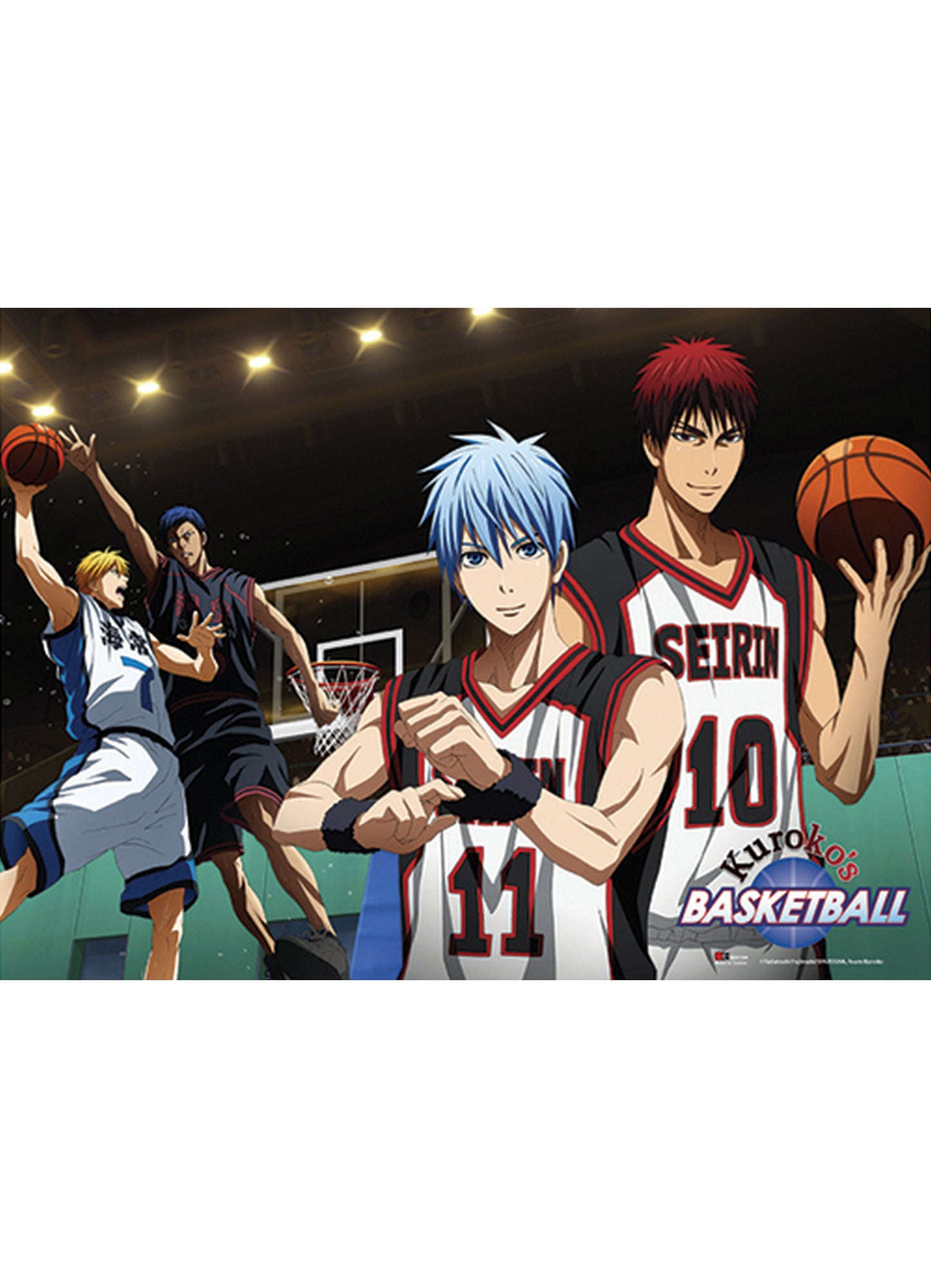 Kuroko's Basketball - Court Special Edition Wall Scroll 31"W x 43"H