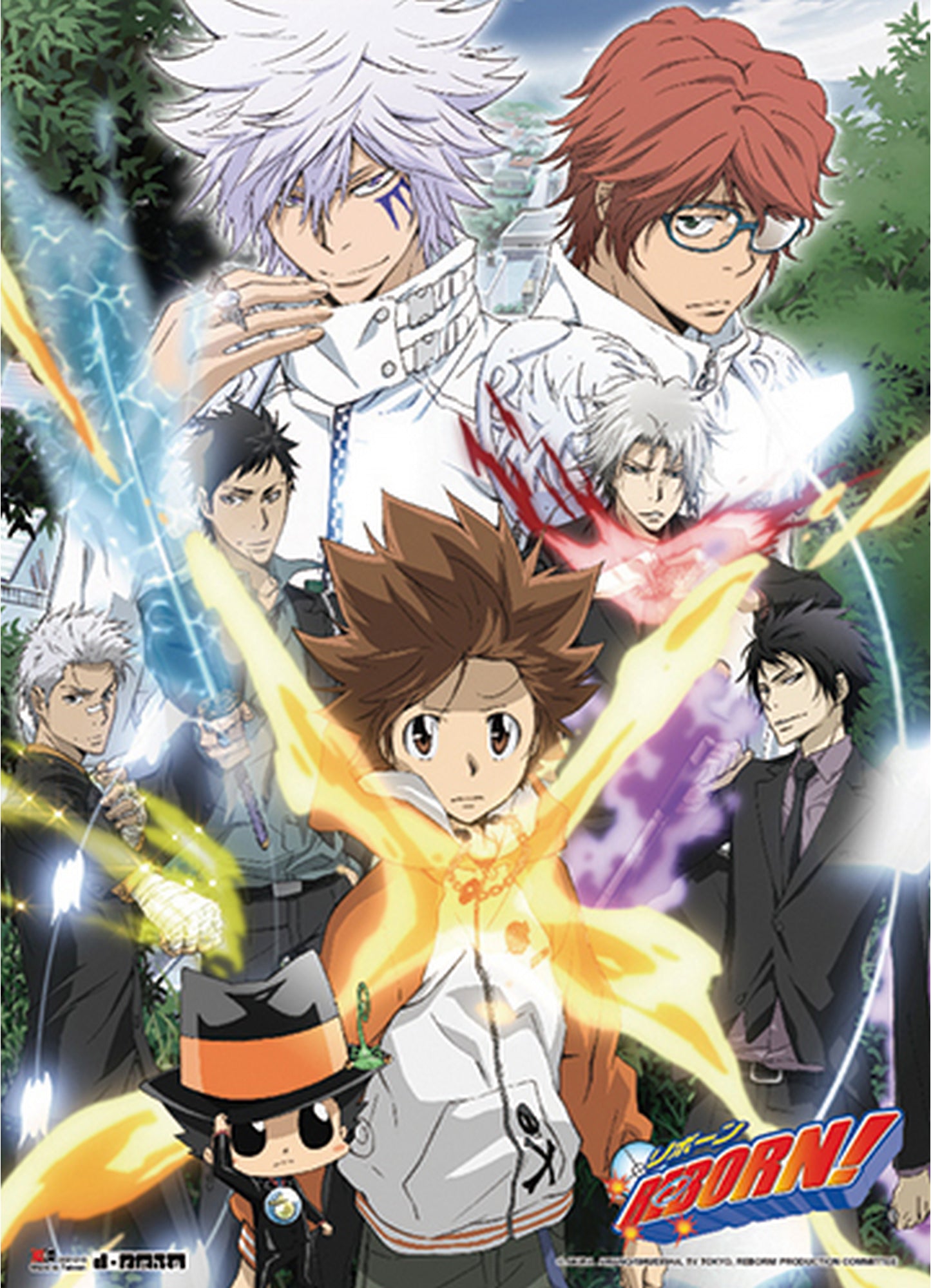 Reborn! - Key Art 01 Special Edition Wall Scroll 31"W x 43"H