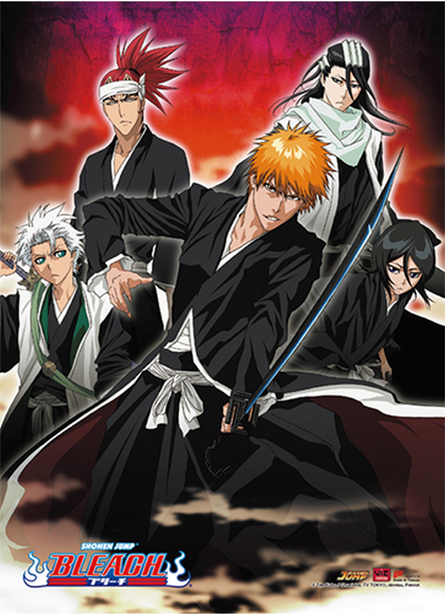 Bleach - Group 2 Hi-End Wall Scroll 31"W x 43"H
