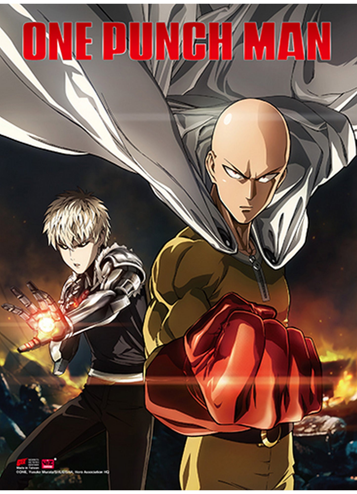 One Punch Man - Key Art 1 Hi-End Wall Scroll 31"W x 43"H