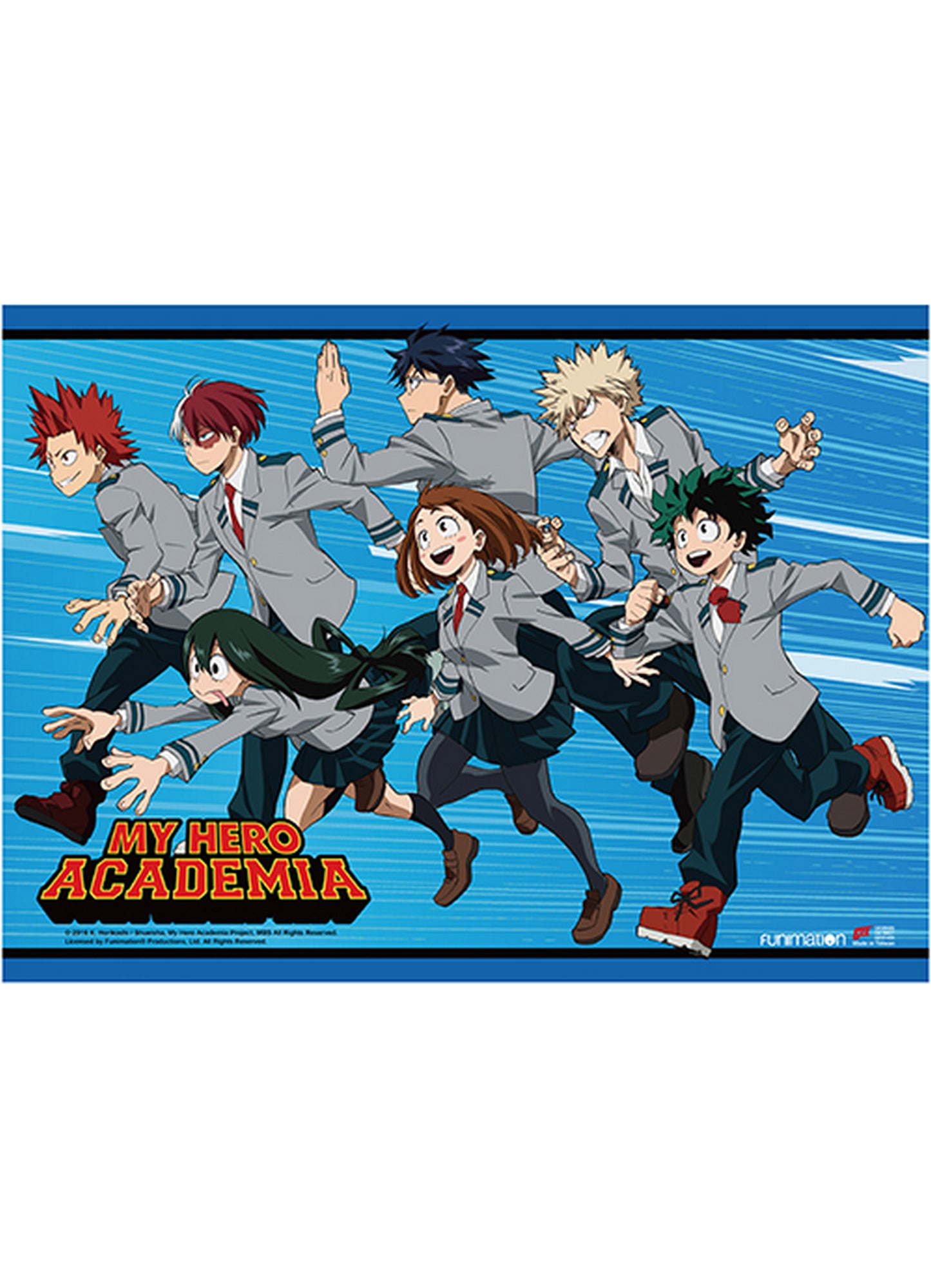 My Hero Academia - Key Art 2 Hi-End Wall Scroll 31"W x 43"H