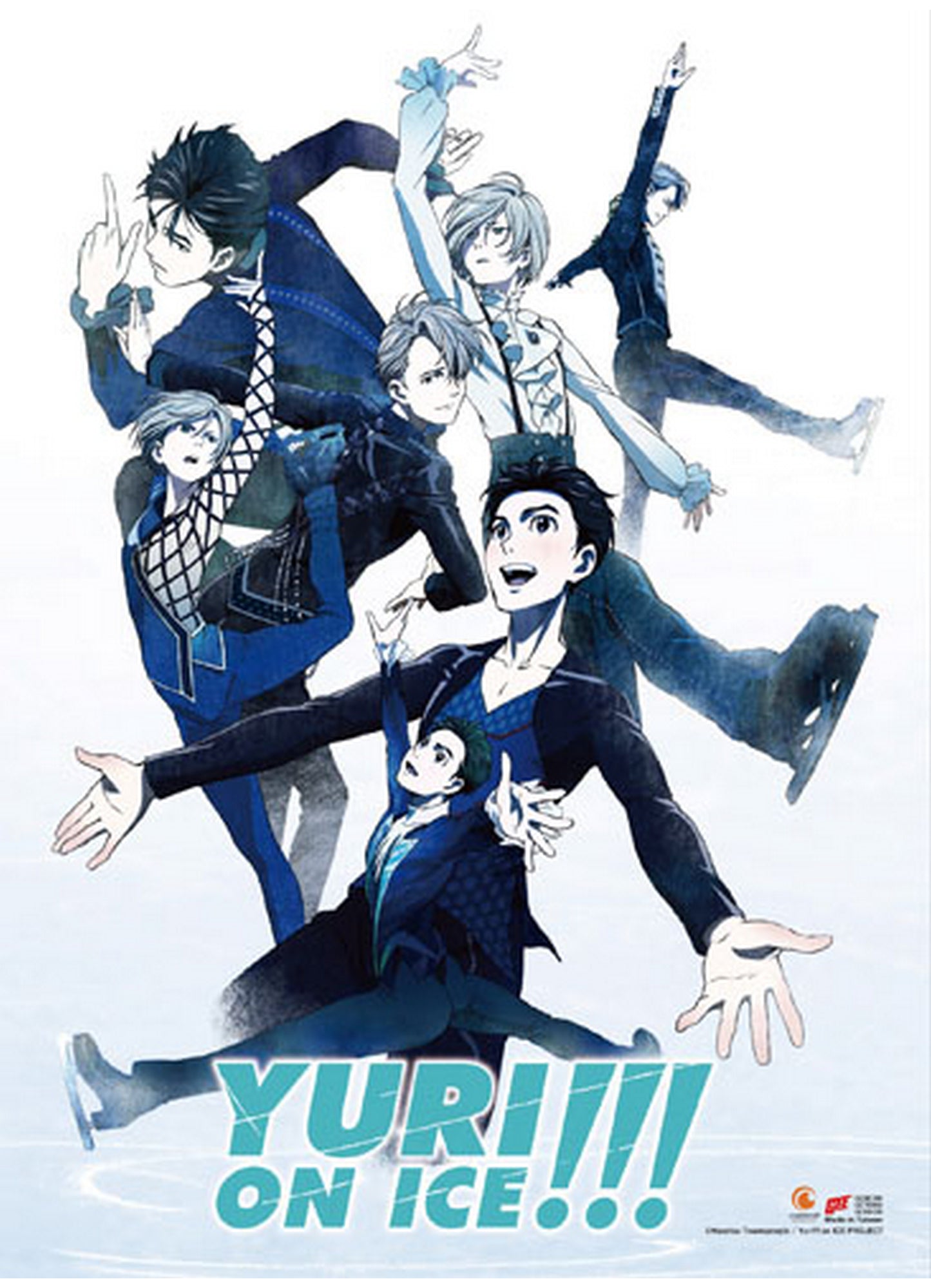 Yuri! On Ice - Key Art Hi-End Wall Scroll 31"W x 43"H